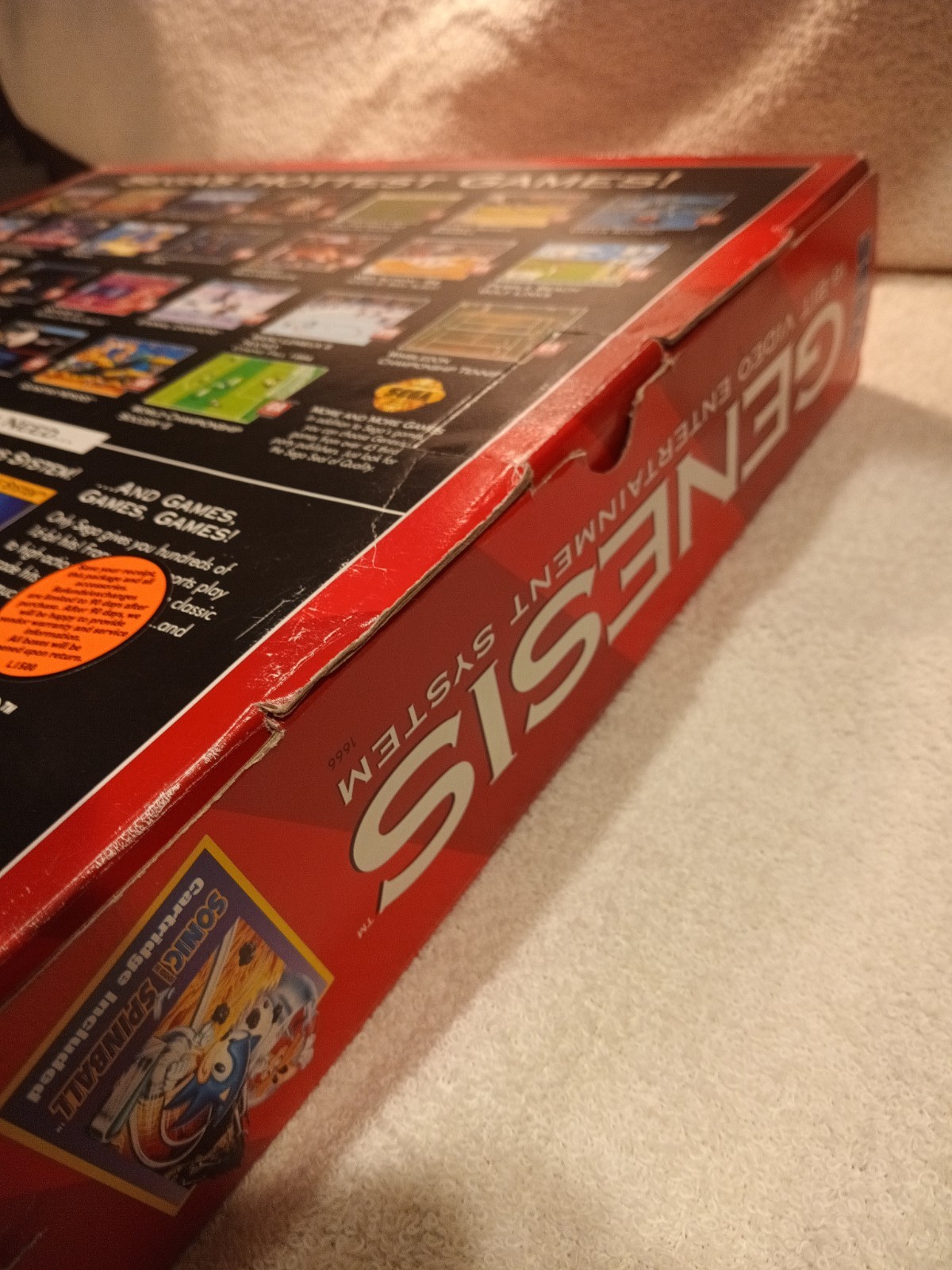 Sega Genesis Model 2 Console – Sonic Spinball System (Complete in Box)
