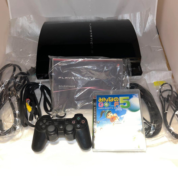 Play Station3 Game Console Body Software Everybody’s Golf 5 Beginner Pack SONY