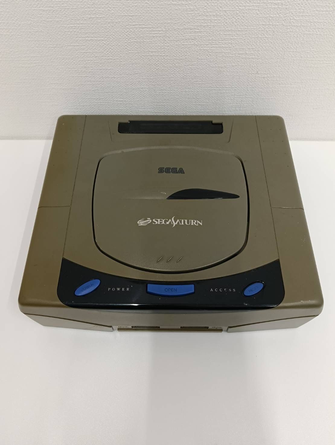 Sega Saturn Console HST-3200 Gray W/Controller