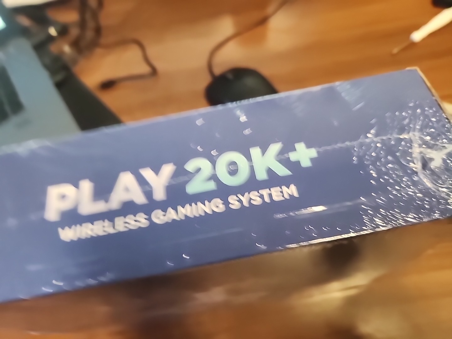 PLAY 20K+ Wireless Home Console, Dual Players, 3D Game, 4K UHD, White/Black