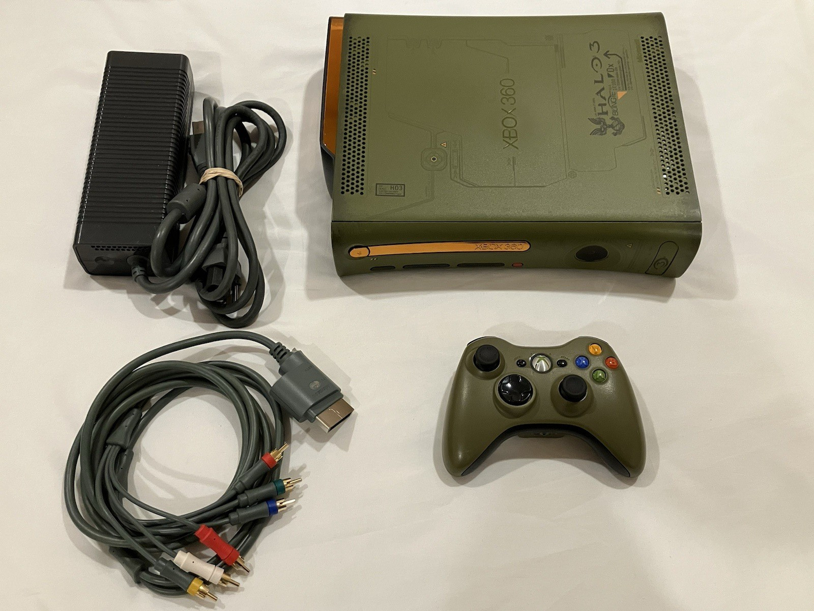 Halo 3 Special Edition Xbox 360 Console NEW LASER 250GB Jasper Kronos Tonasket