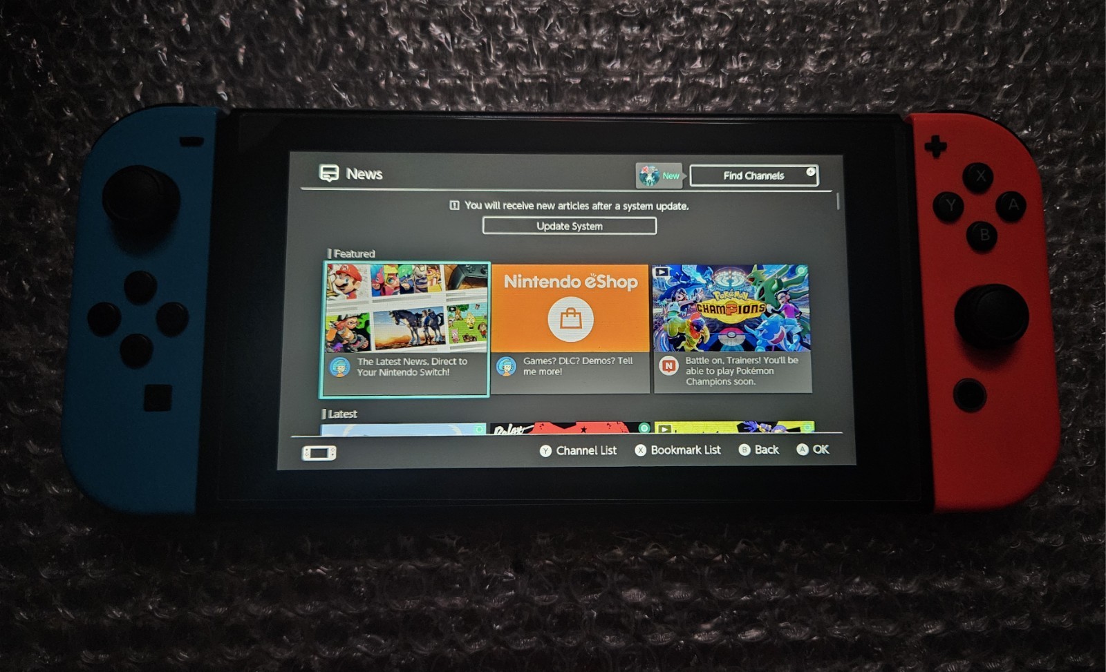 Nintendo Switch 32GB Console + 512 GB SD CARD, Docking Station, Metroid Prime