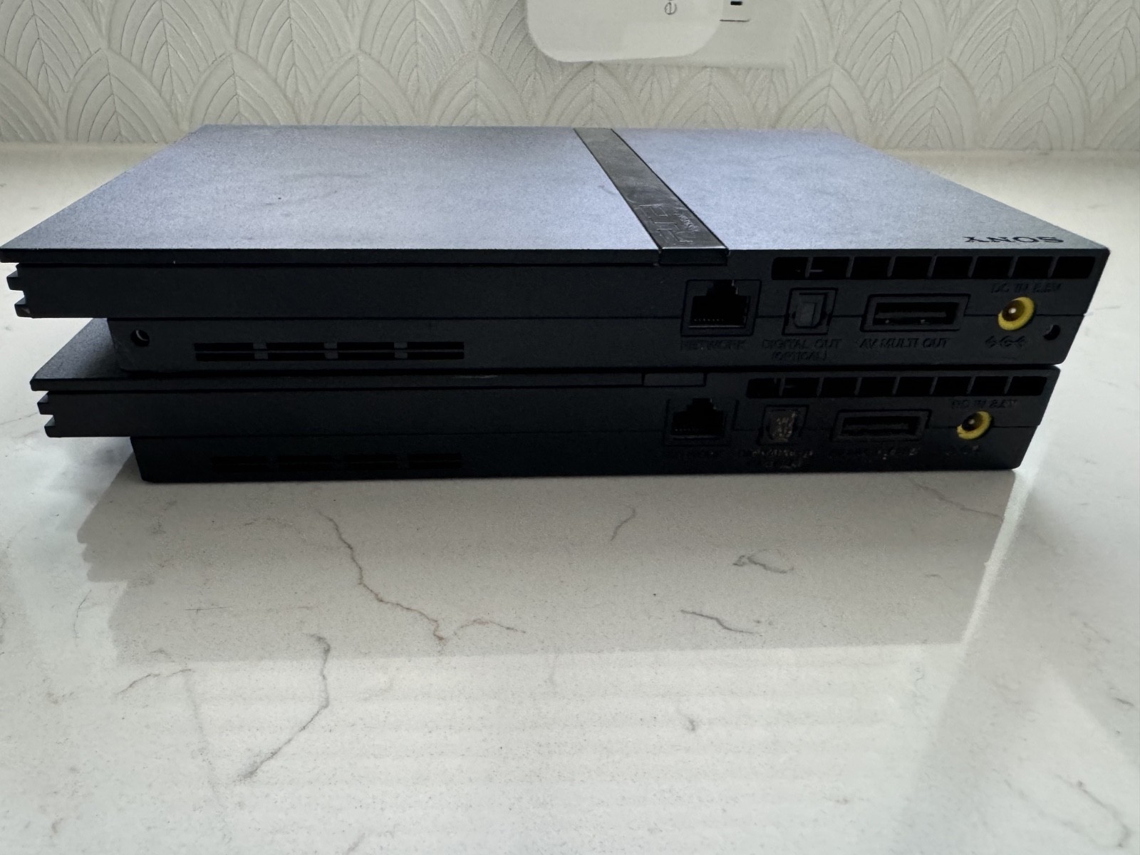 Sony PlayStation 2 Slim Black Console DVD Playback NTSC-U/C US/Canada