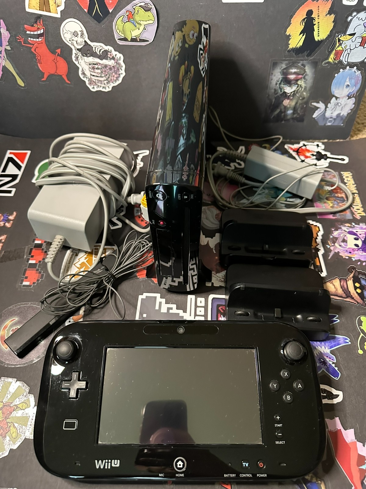 Nintendo Wii U 32GB Black Console Model: WUP-010 USA – Complete