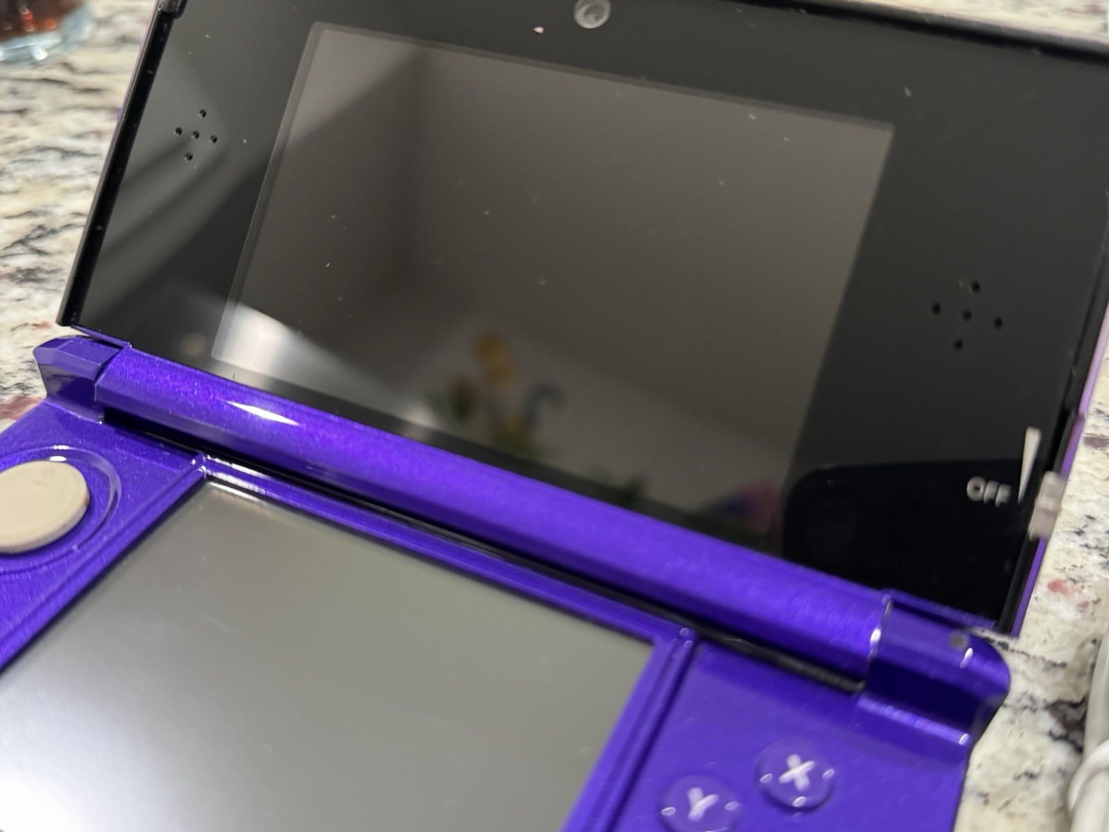 Midnight Purple Nintendo 3DS w/Charger & Games + FREE US SHIPPING!