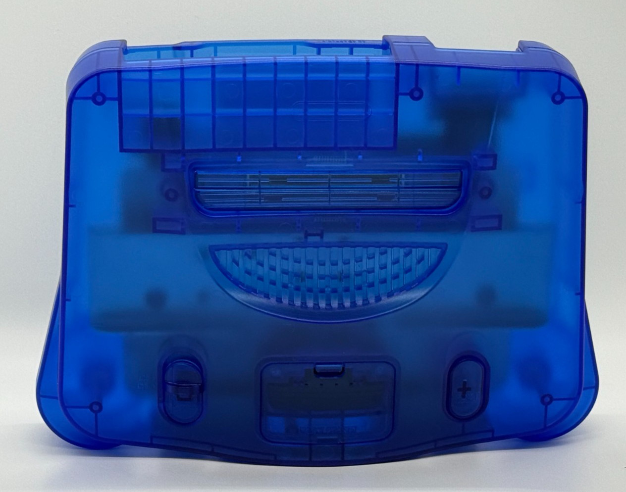 NEW Nintendo 64 N64 Limited Clear Dark Blue Custom Multi-Color LED Rare