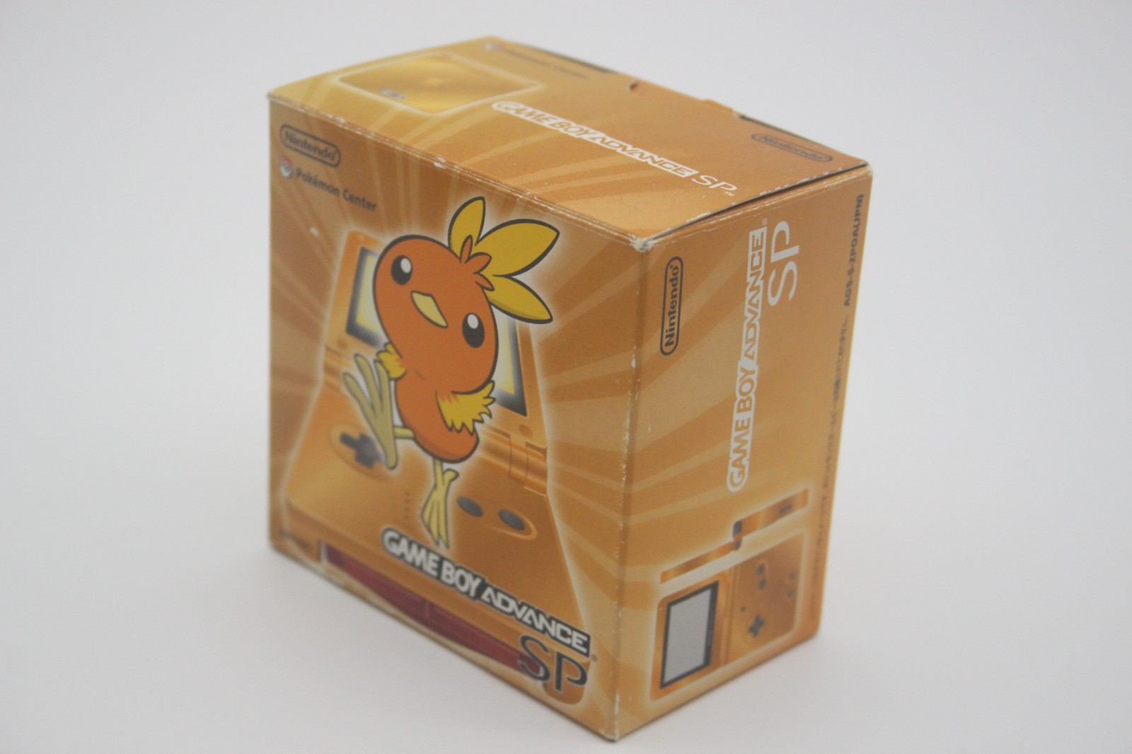 Nintendo Gameboy Advance SP Pokemon Center Torchic Edition Console Bundle