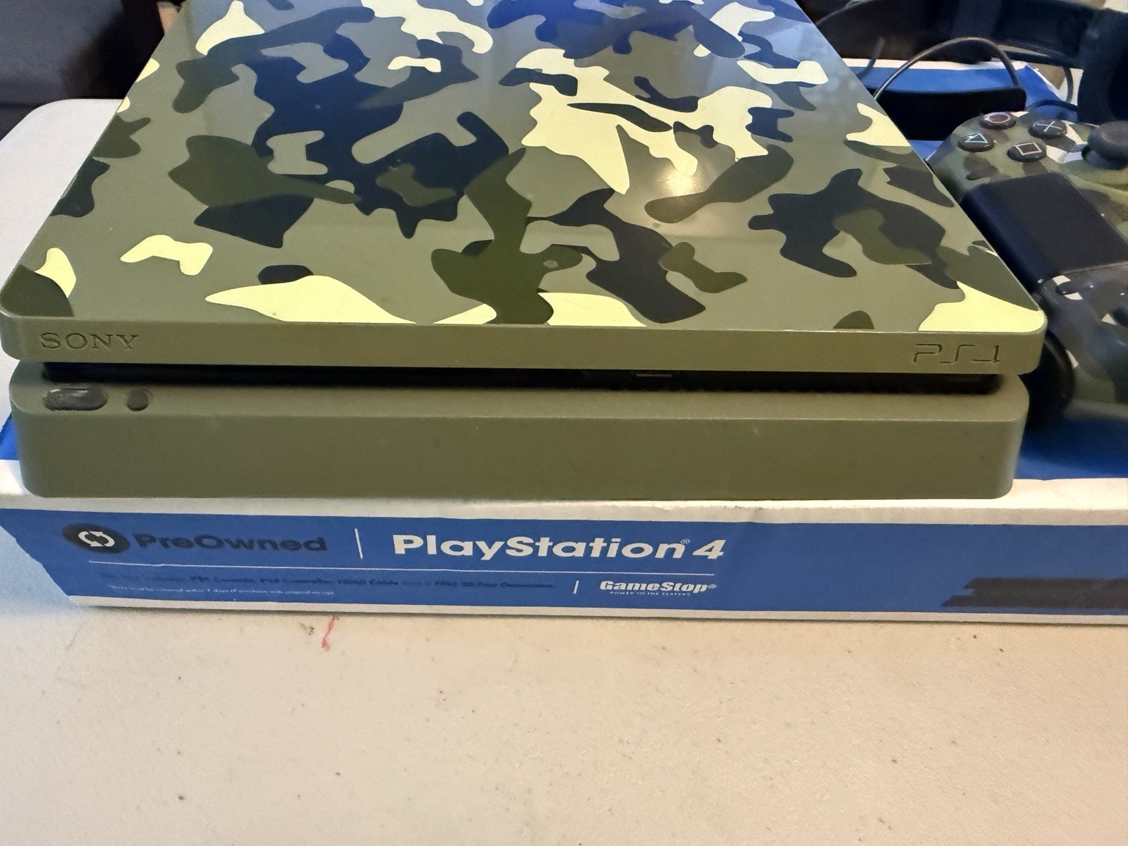 Sony PlayStation 4 Slim Call of Duty: WWII Camouflage Console W/ Camo Controller