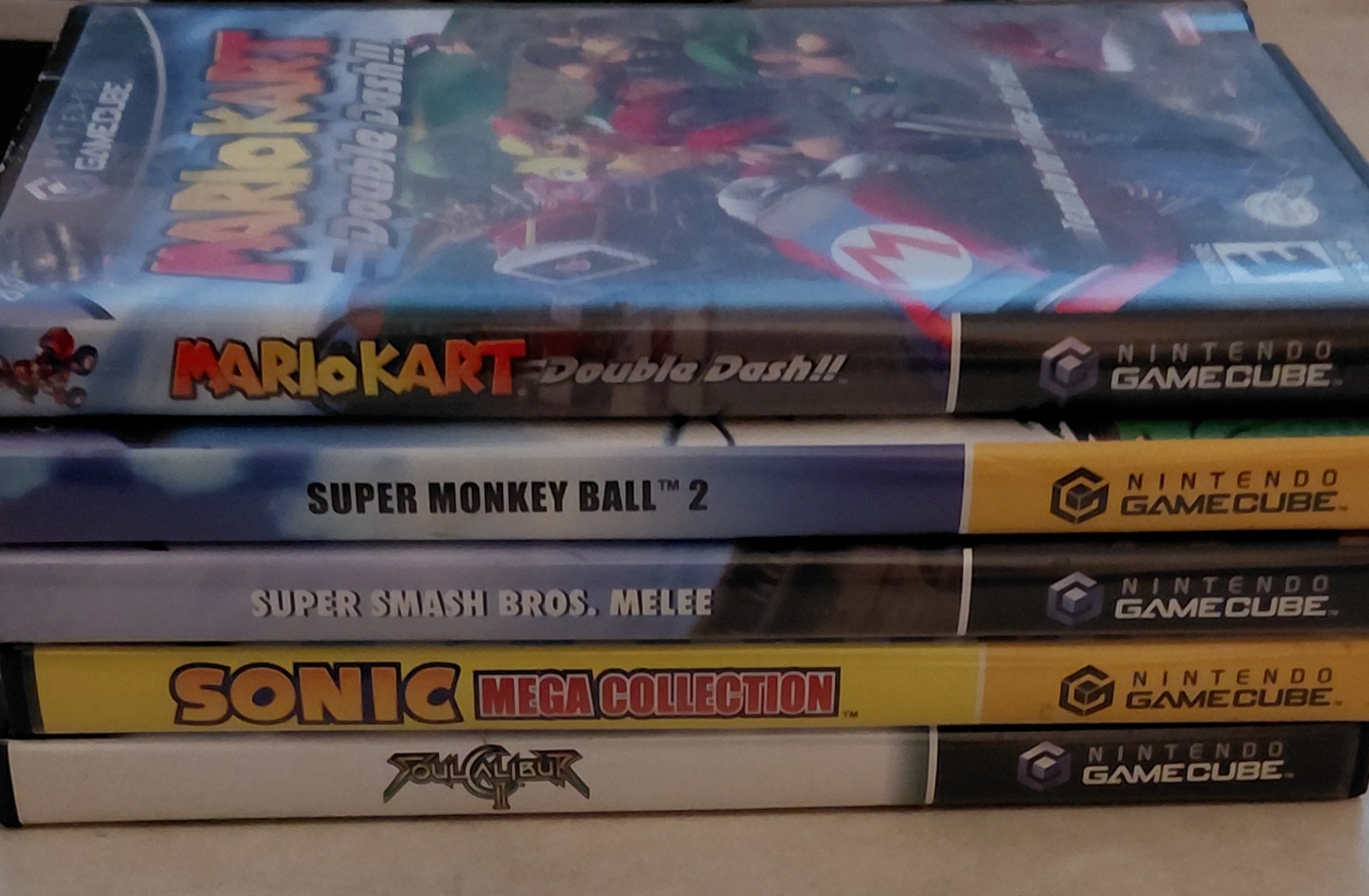 Nintendo GameCube Console Bundle Mario Kart Smash Bros Double Dash Controllers