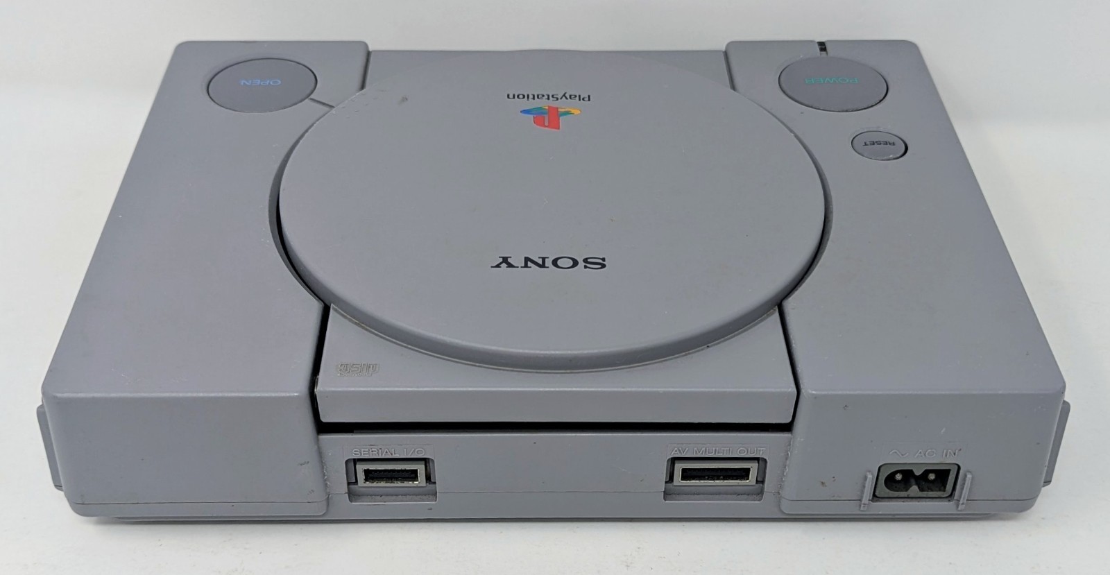 Sony PlayStation 1 PS1 Console Bundle w 10 Games- Madden 99, Space Race, Tested!