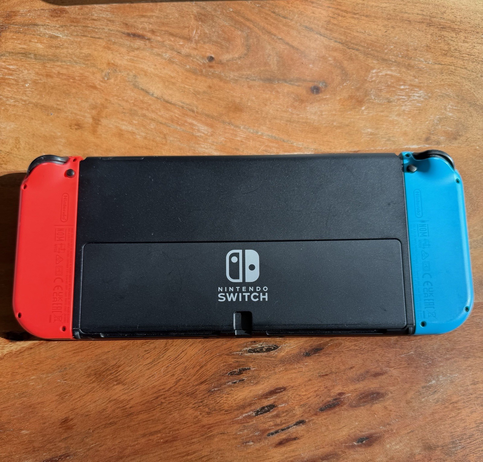 Nintendo Switch OLED Model Neon Red/Blue Joy-Con HEG-001 128 GB Extra Controller