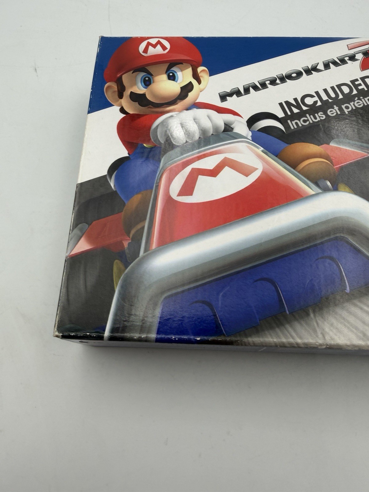 Nintendo 2DS Mario Kart7 Edition In Original Box OEM Charger & Stylus Blue