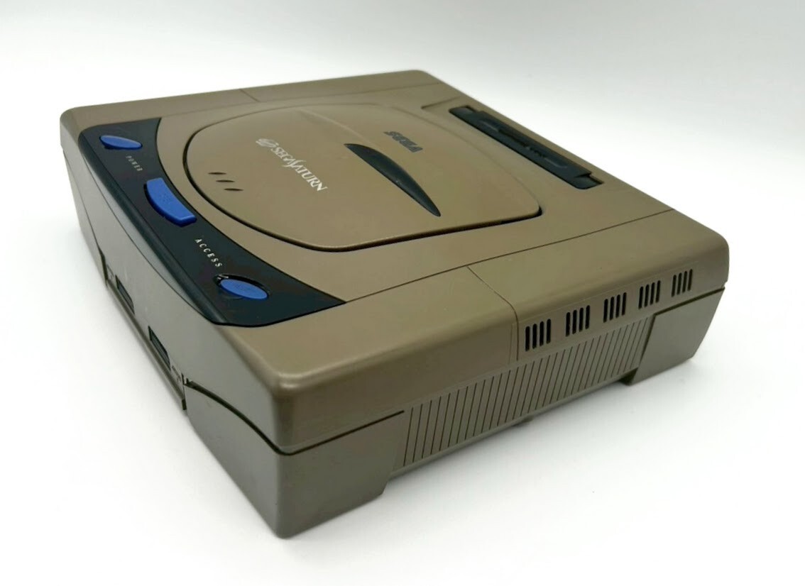 Sega Saturn Console HST-3200 Controller Console Maintained NTSC-J Japan #388