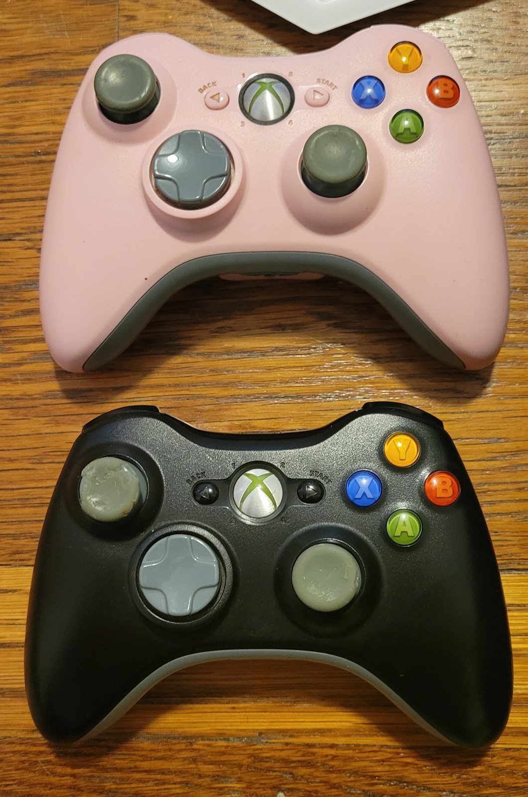 Xbox 360 Slim Console Bundle Black 2 Controllers 4 Games Disney Infinity 3.0 Lot