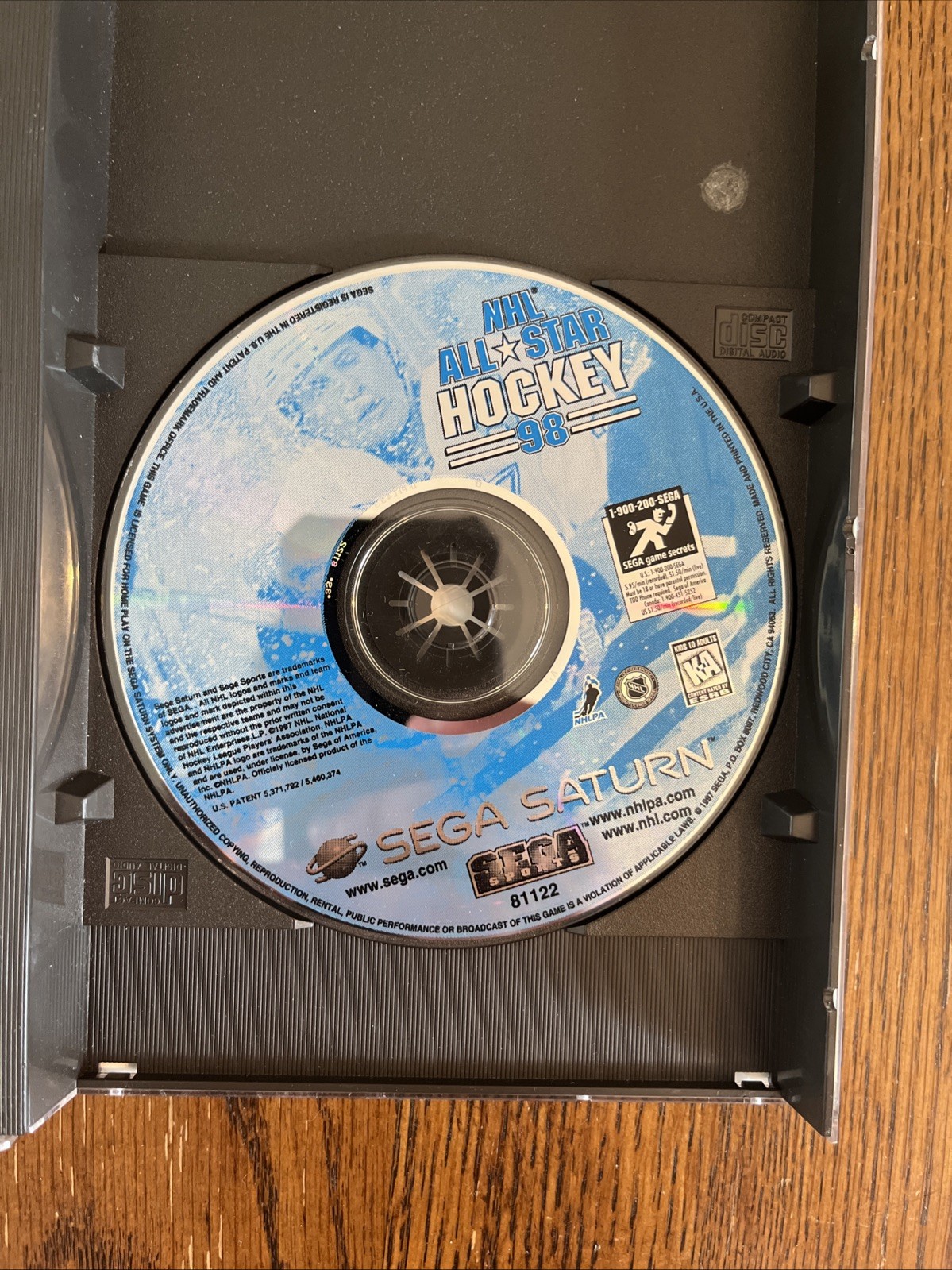 Sega Saturn MK-80000A Tested – New Save Battery – Cords, Controller, 2 Games