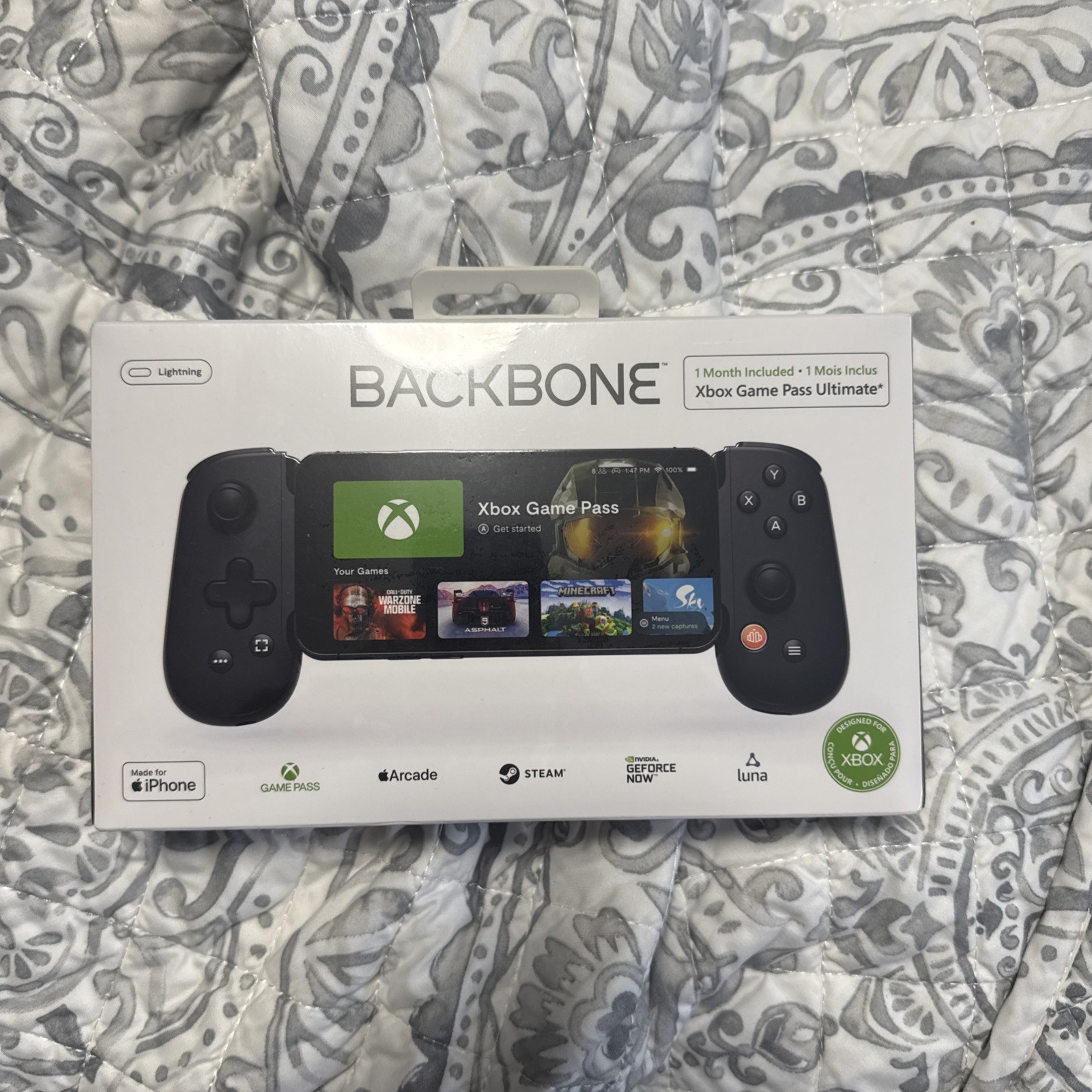 Backbone One Mobile Gaming Controller for iPhone – Black (BB-02)™