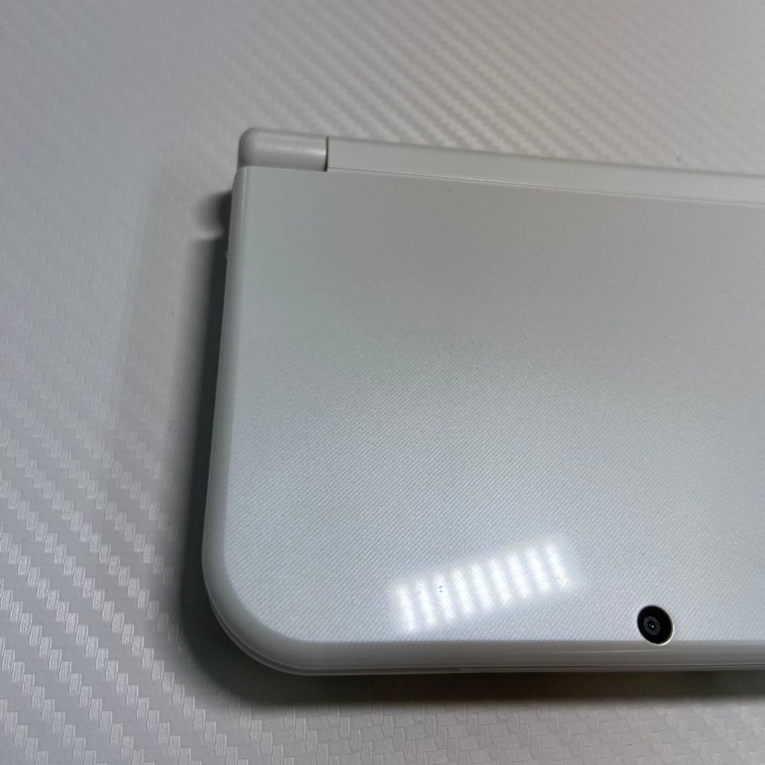 Nintendo New 3DS LL Pearl White Console Tested Excellent Condition 6955