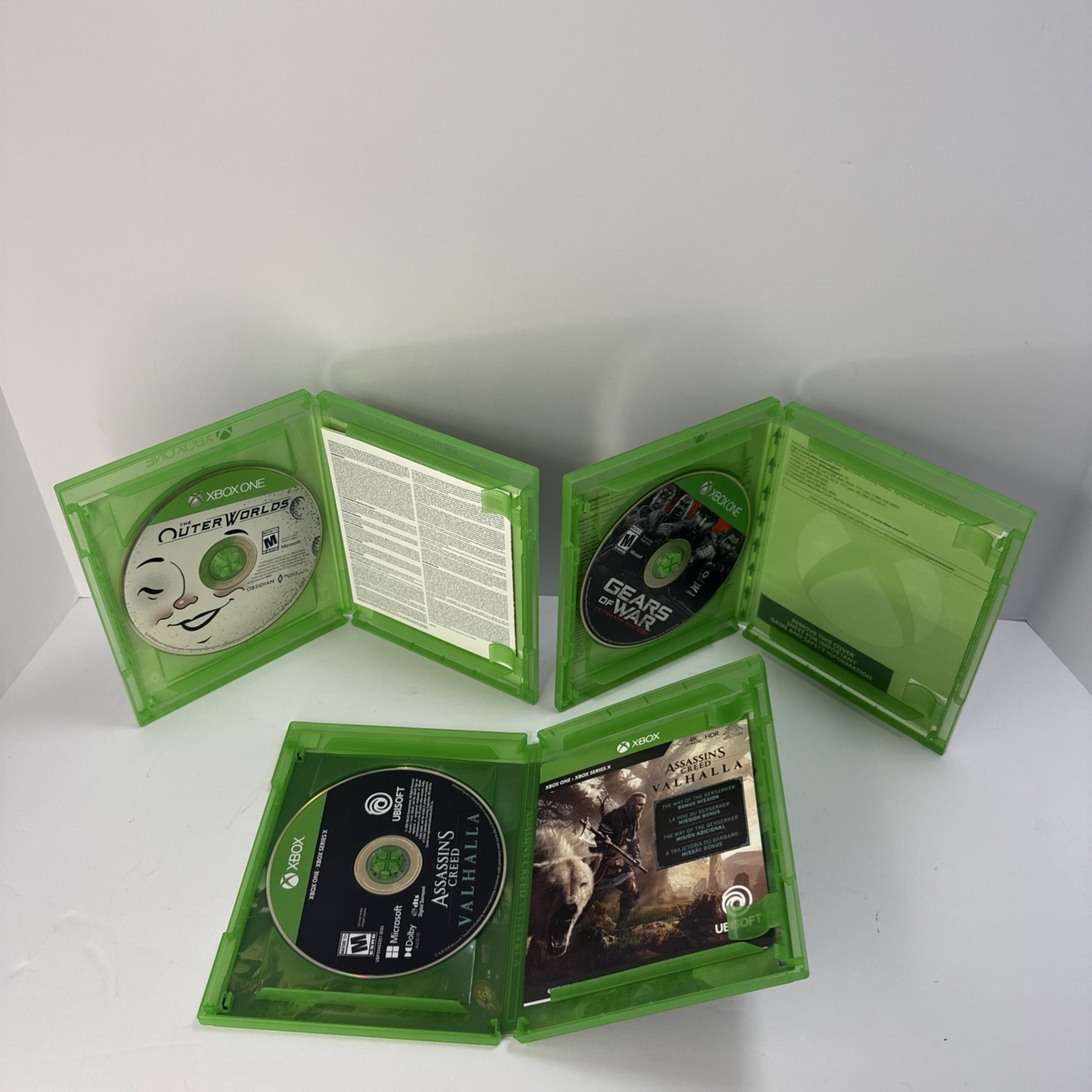 Microsoft Xbox One X Black Console 1 TB Model 1787 With Controler and 3 Games
