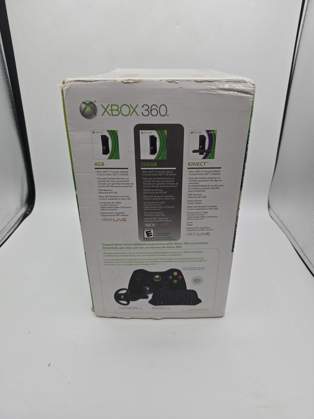 Microsoft Xbox 360 Launch Edition 250GB Glossy Black Console In Box Bundle Games