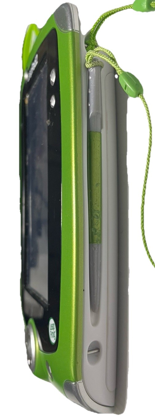 LeapFrog LeapPad2 Explorer Green Tablet w/Stylus & 3 Game Cartridges