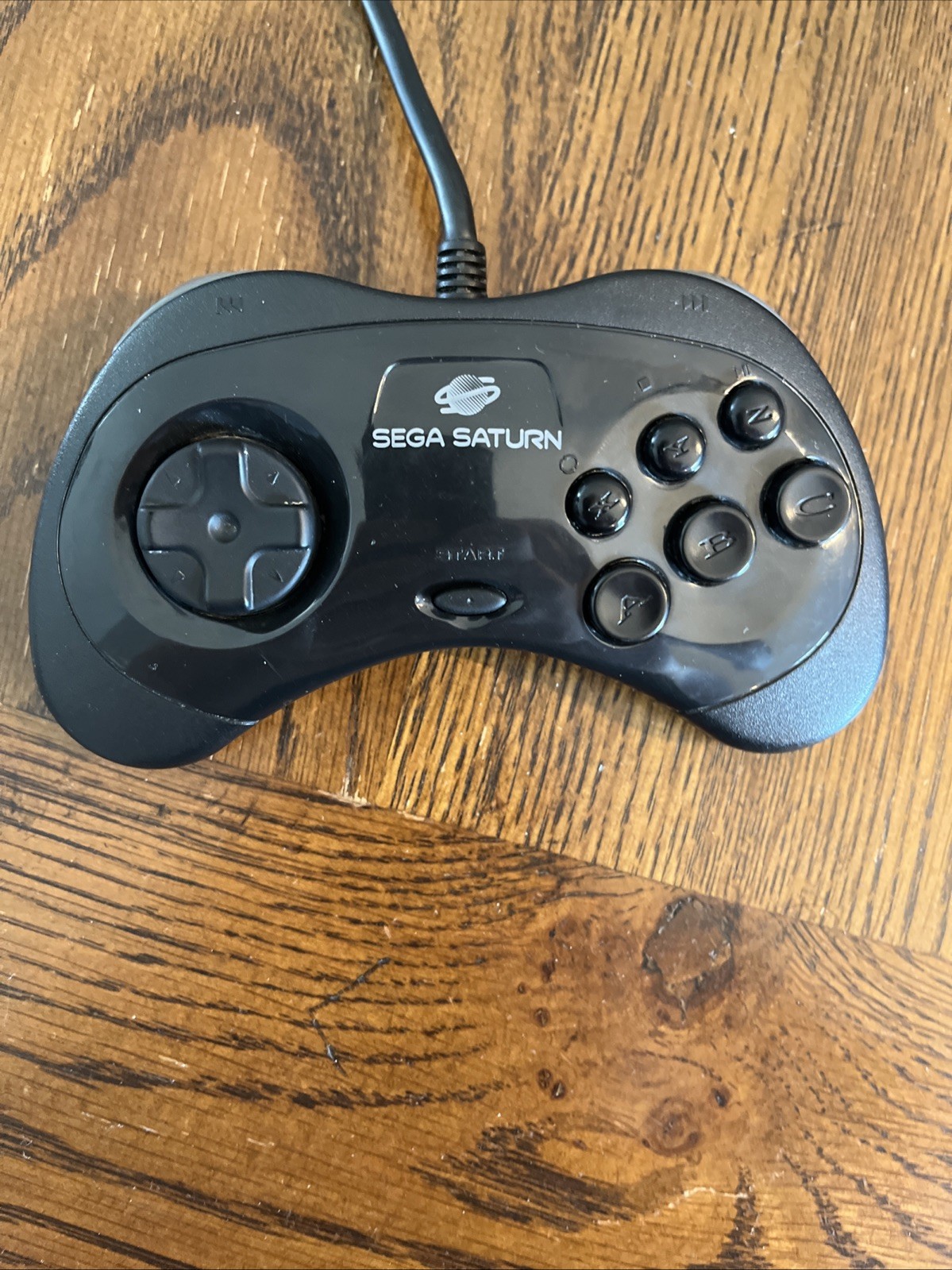 Sega Saturn MK-80000A Tested – New Save Battery – Cords, Controller, 2 Games