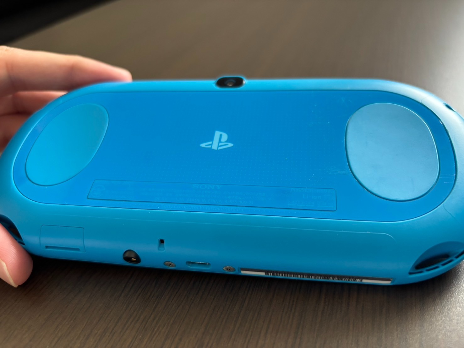 Sony PS Vita PCH-2000 Aqua Blue Console Only Tested Works [Very Good]