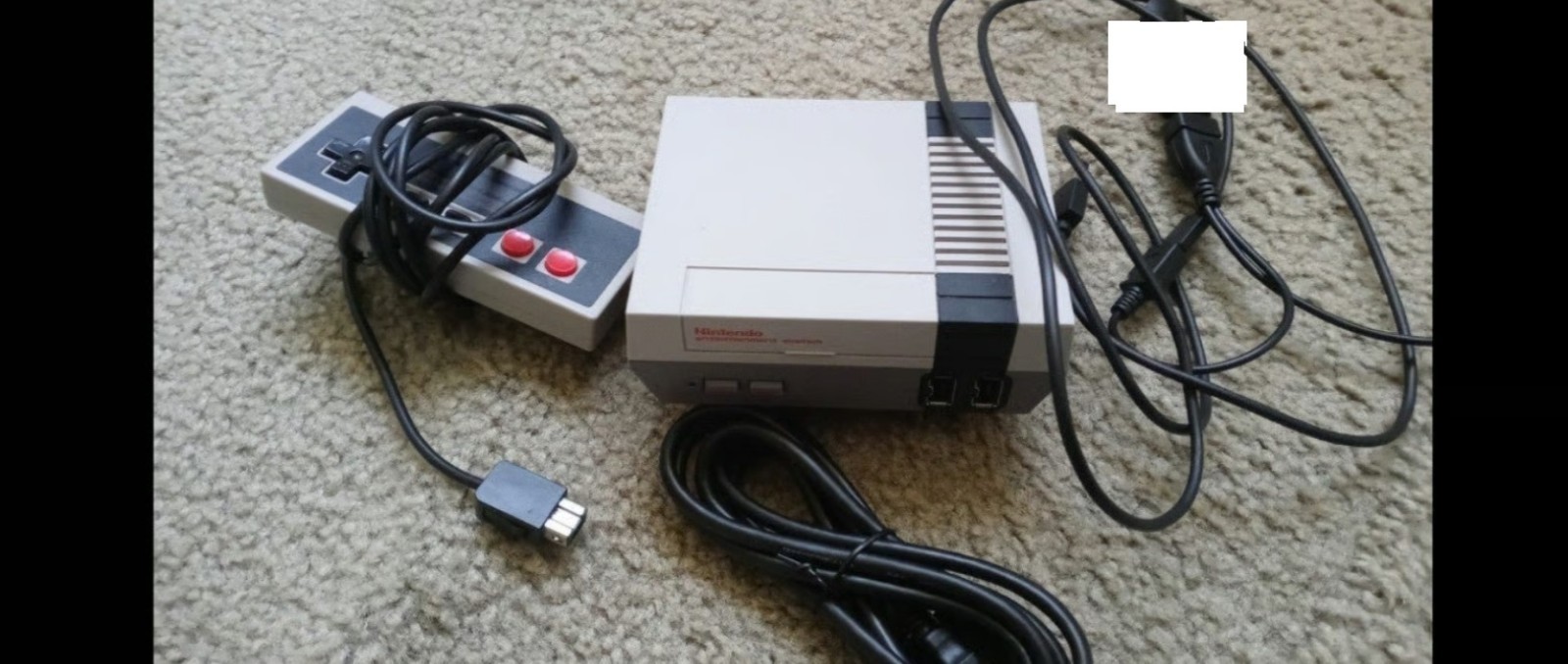 Authentic Nintendo NES Classic Edition Mini Clv-001 with Complete Library