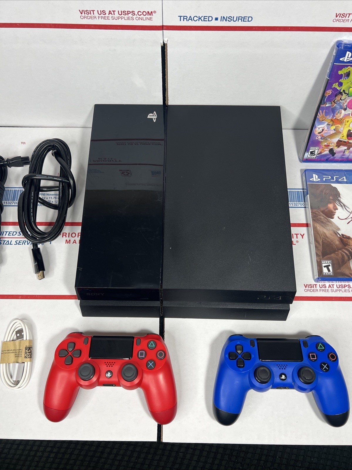 Sony PlayStation 4 PS4 Console Bundle 500gb +2 NEW games – SAME DAY – WARRANTY