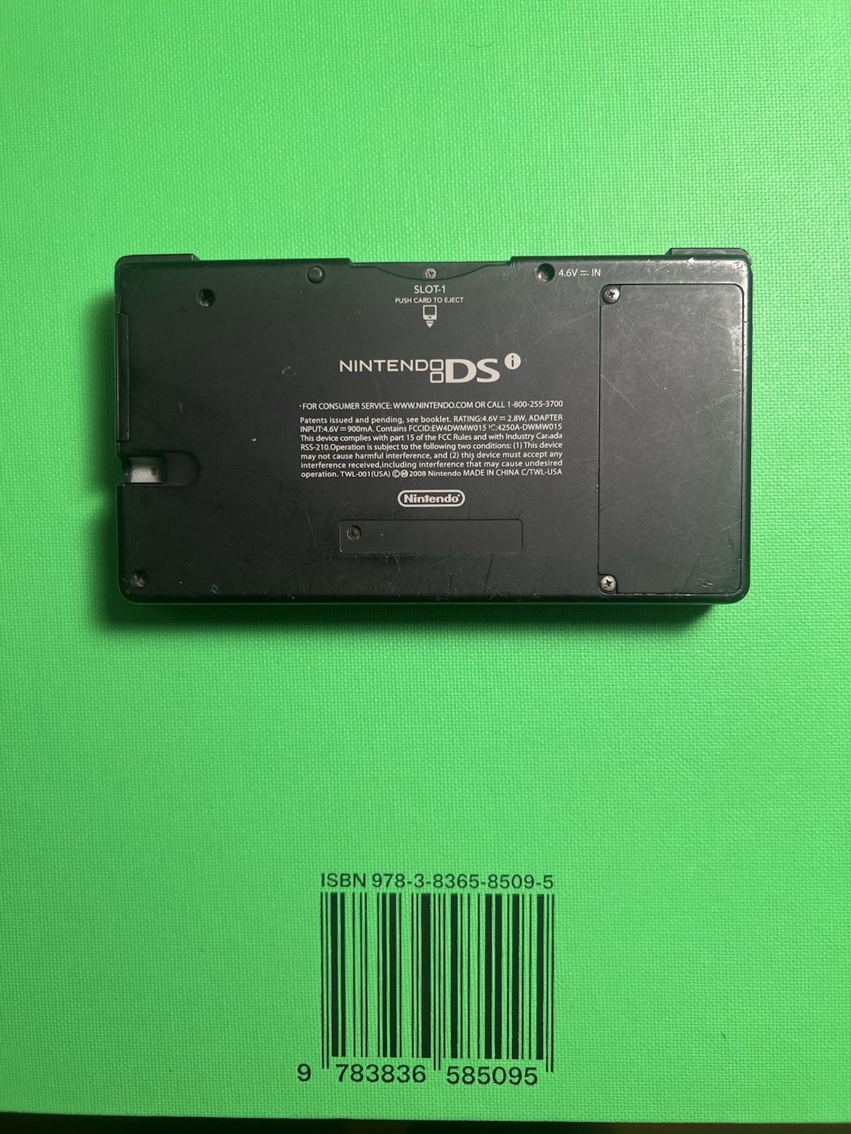 Nintendo DSi Black Console No Stylus No Charger Tested And Works