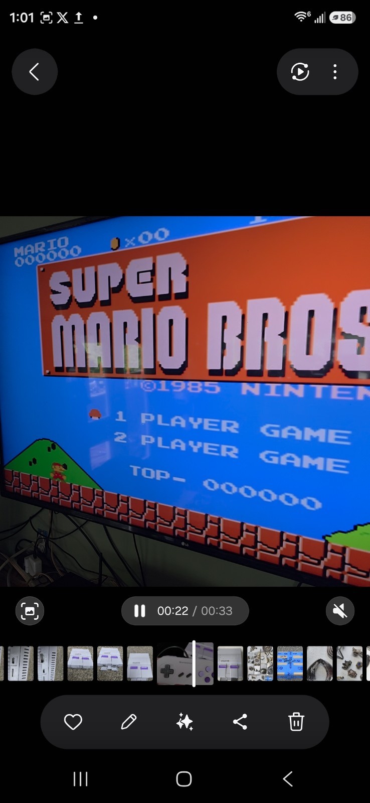Super Classic Mini Game System (SNES CLONE ) Tested Working