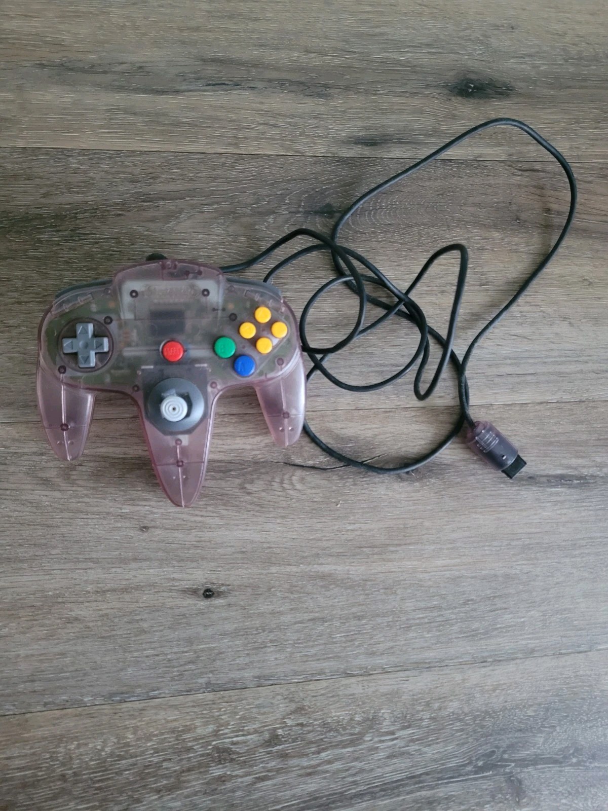Nintendo 64 Console Bundle For Parts Not Working AS IS Atomic Purple Controller