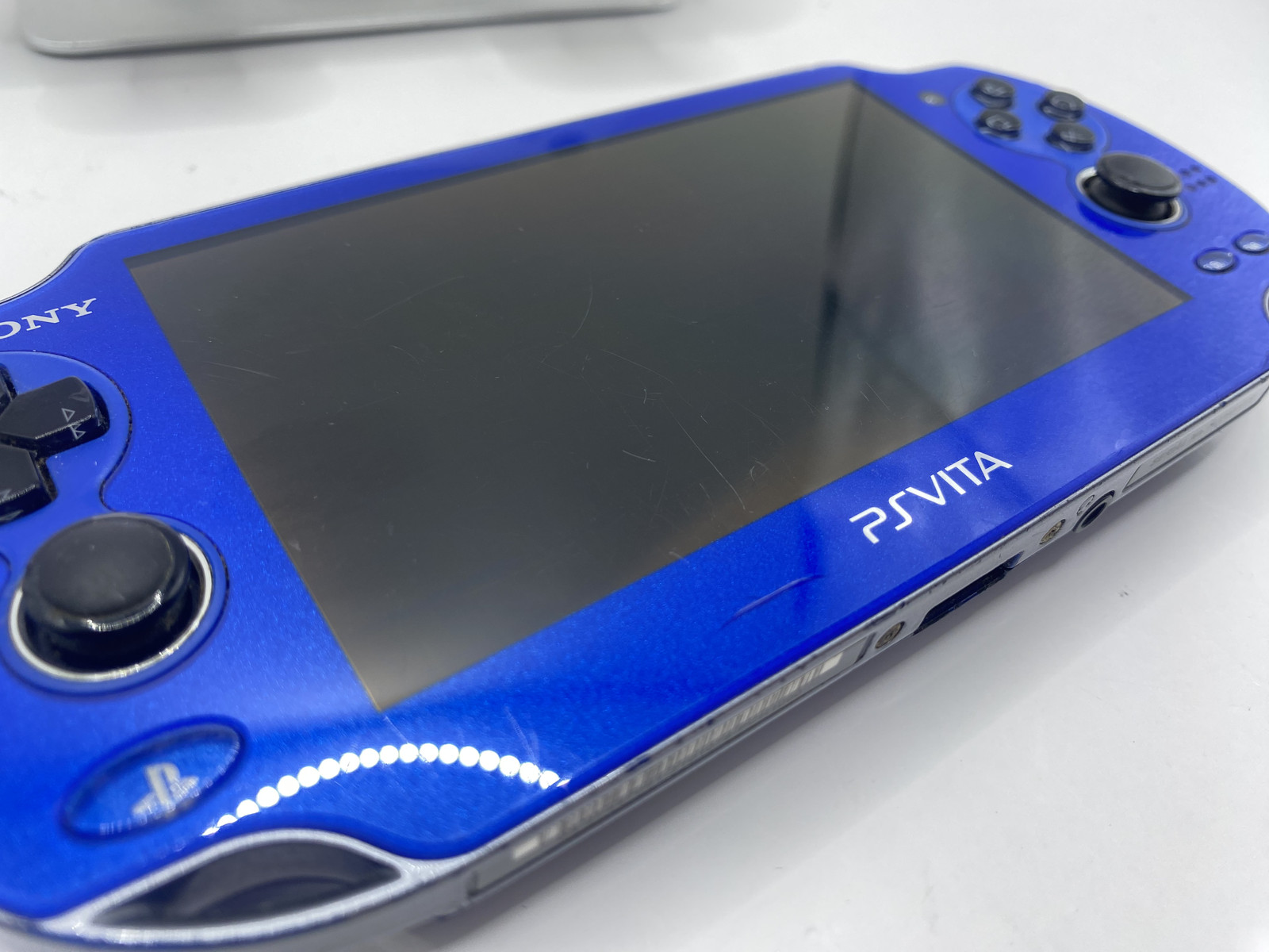 Scratches PS Vita Sapphire Blue PCH 1000 ZA04 Console only
