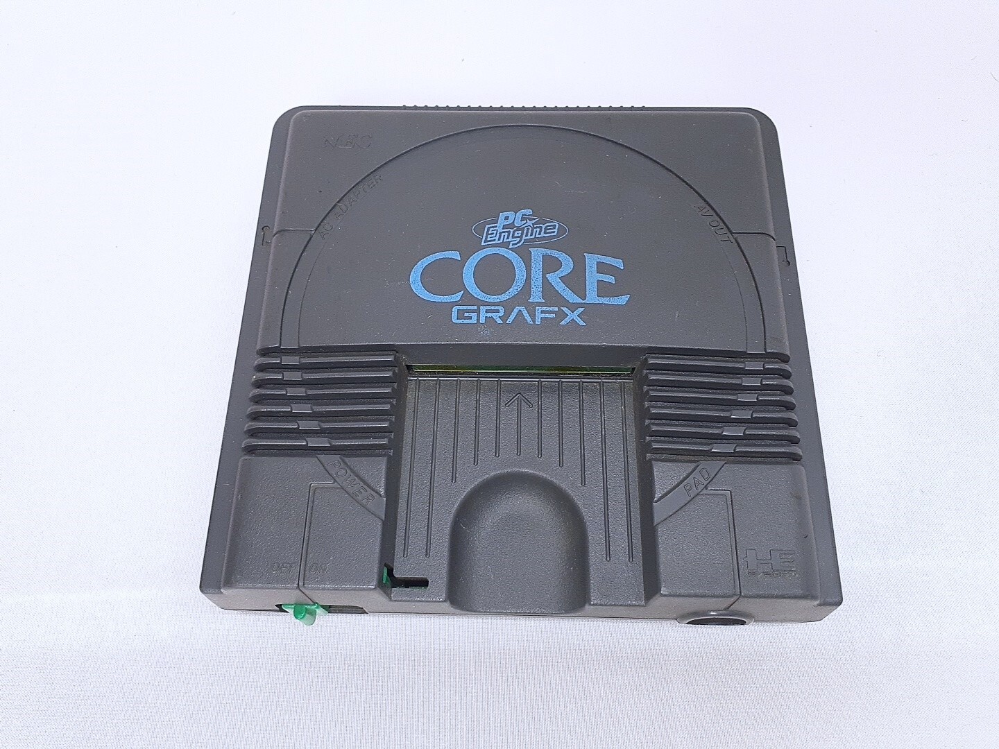 PC Engine CORE GRAFX console 3button + Street Fighter II» Case NTSC-J Tested