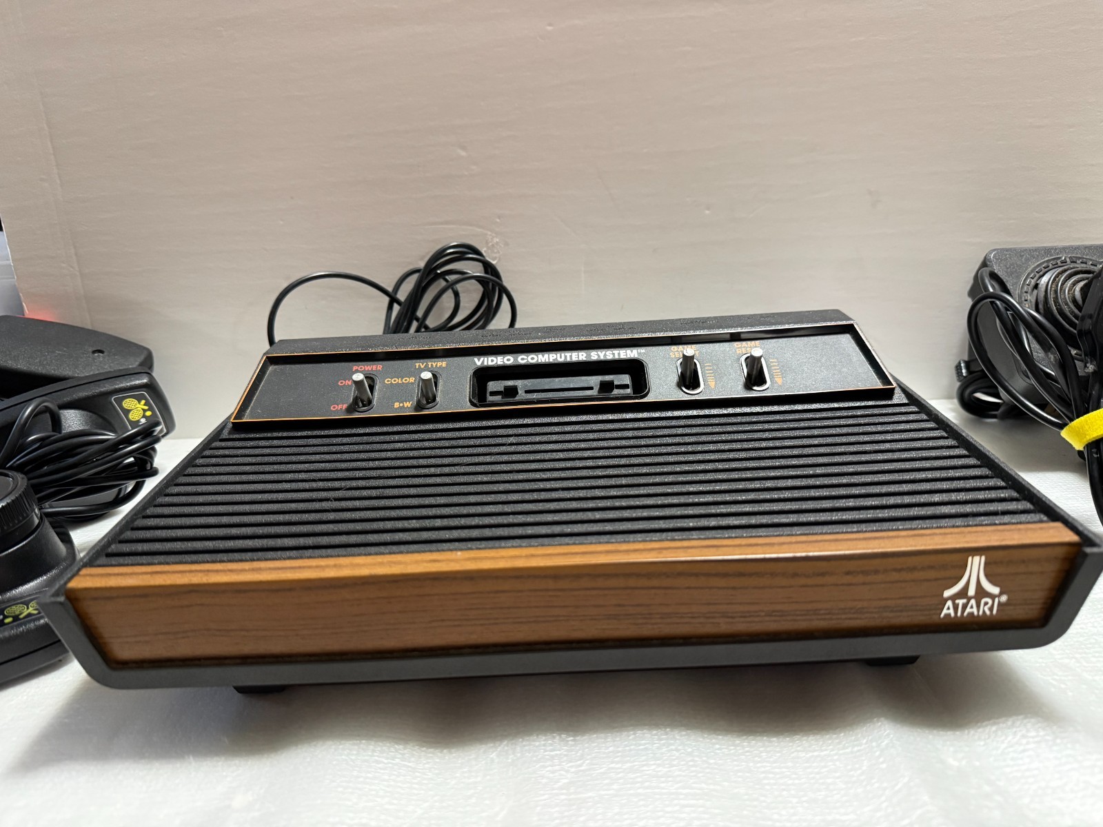 Atari 2600 Console Bundle with Controllers – For Repair or Parts