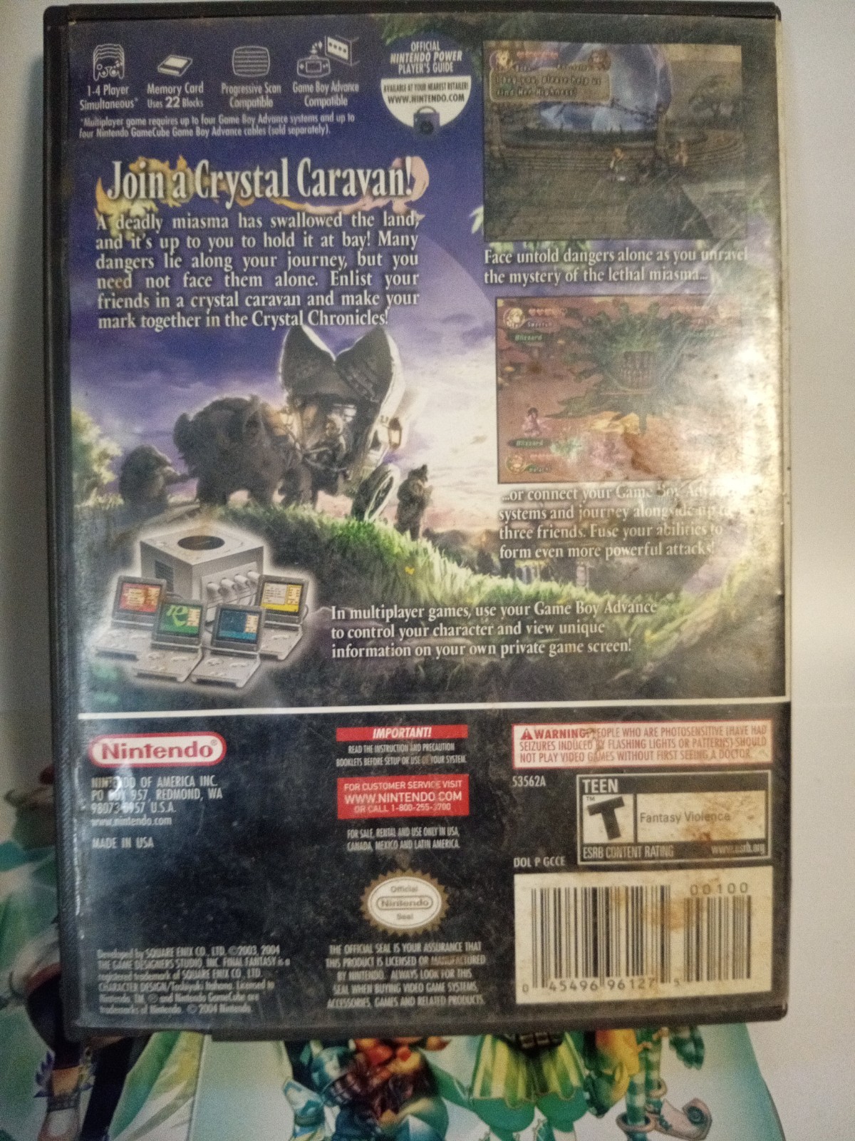 Final Fantasy: Crystal Chronicles (Nintendo GameCube, 2004)- CIB G.U.C…