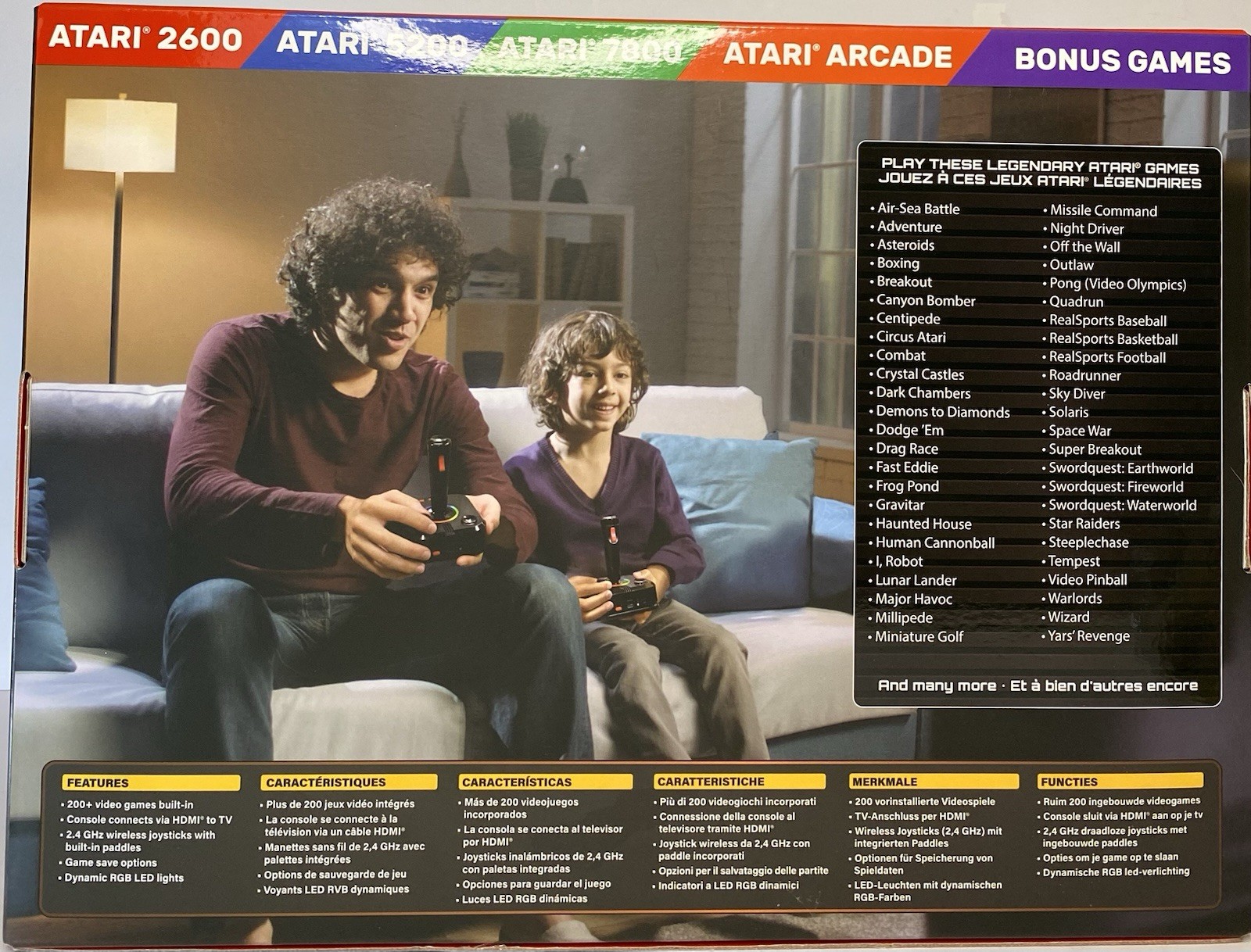 My Arcade Atari GameStation Pro Plug n Play Video Game Console 200+ Games NEW!!!