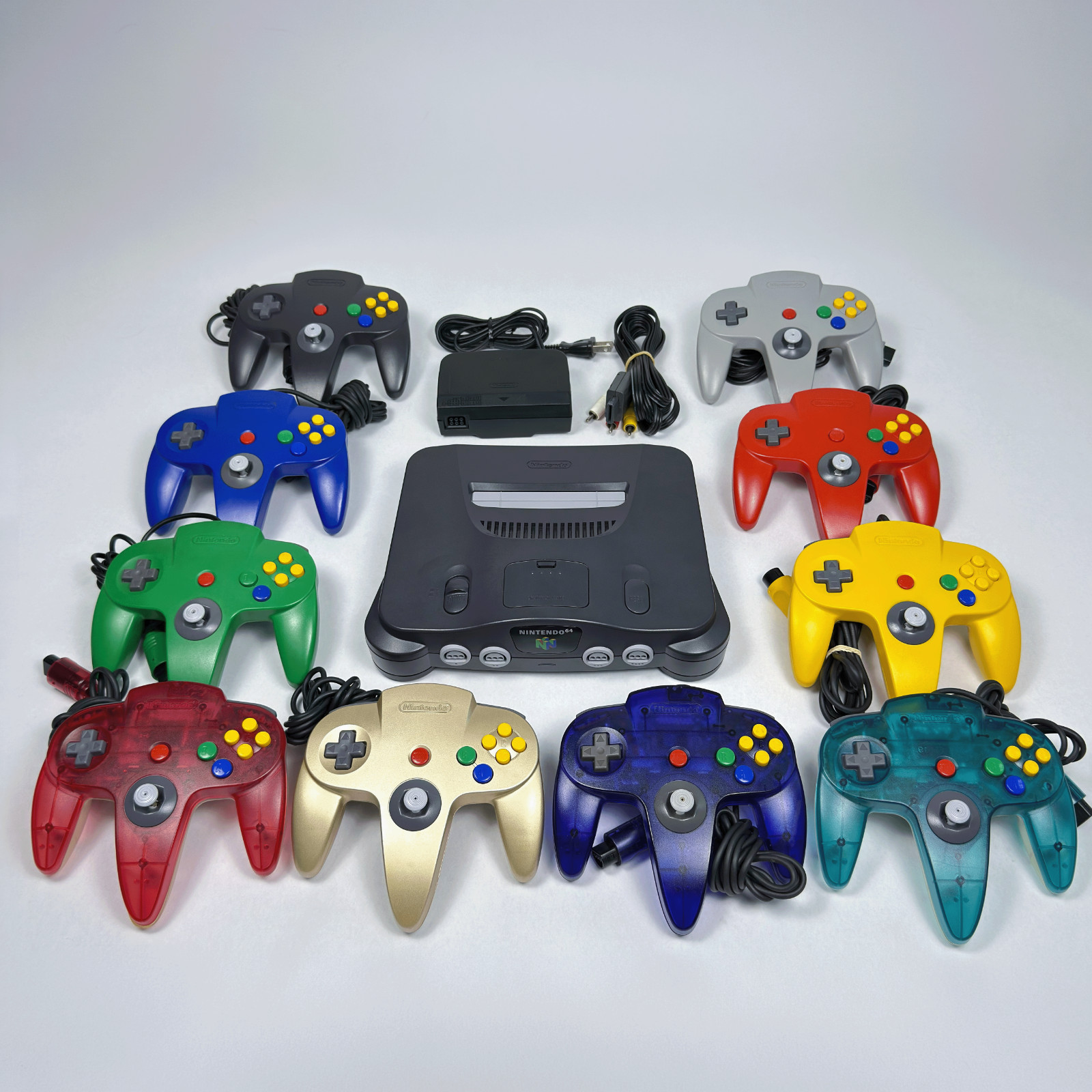 N64 Nintendo 64 Console + Official Controllers (Tight Sticks) – USA Seller