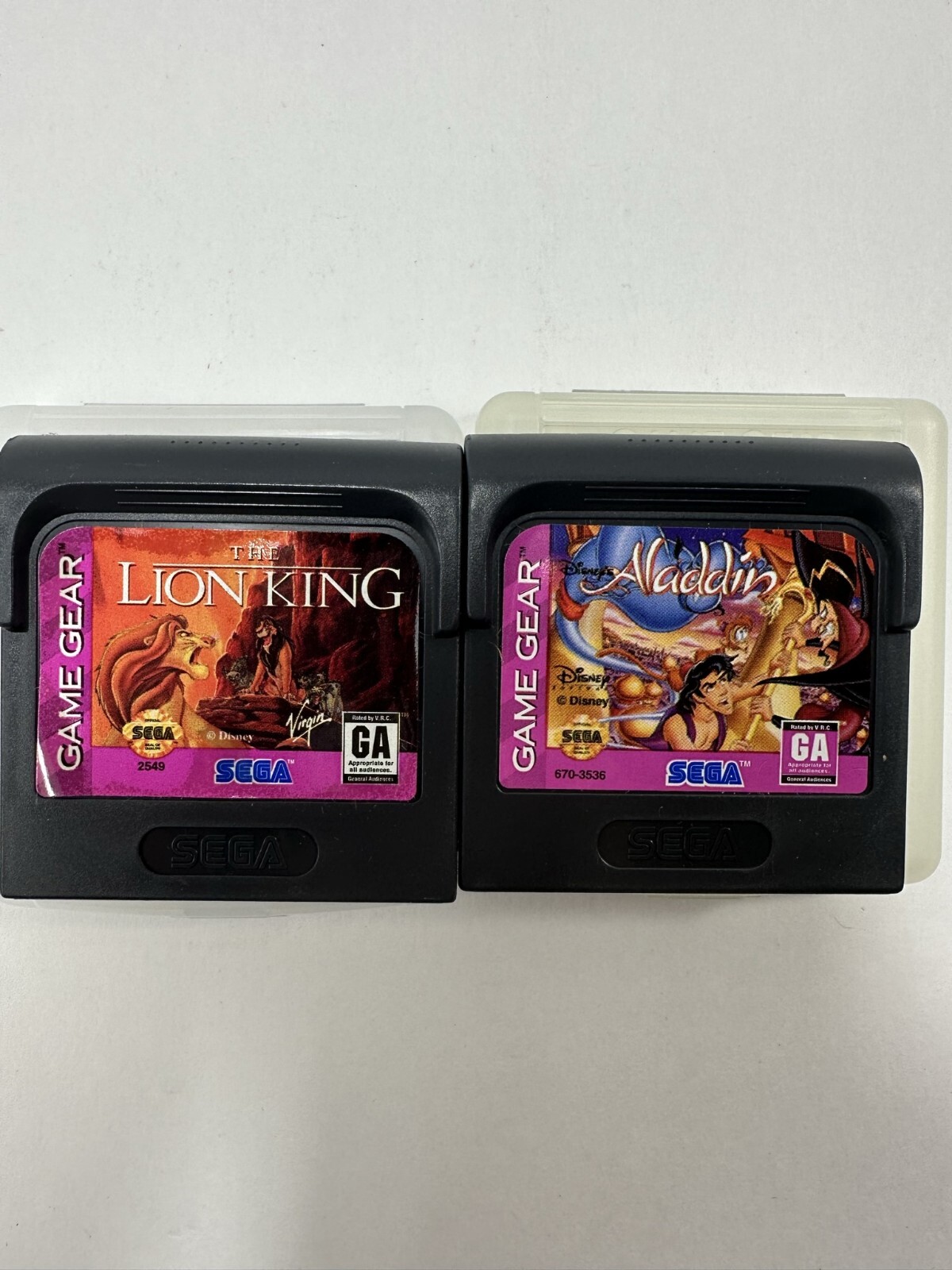 Sega Game Gear – Portable Video Game System, Tested & Working with 10 games