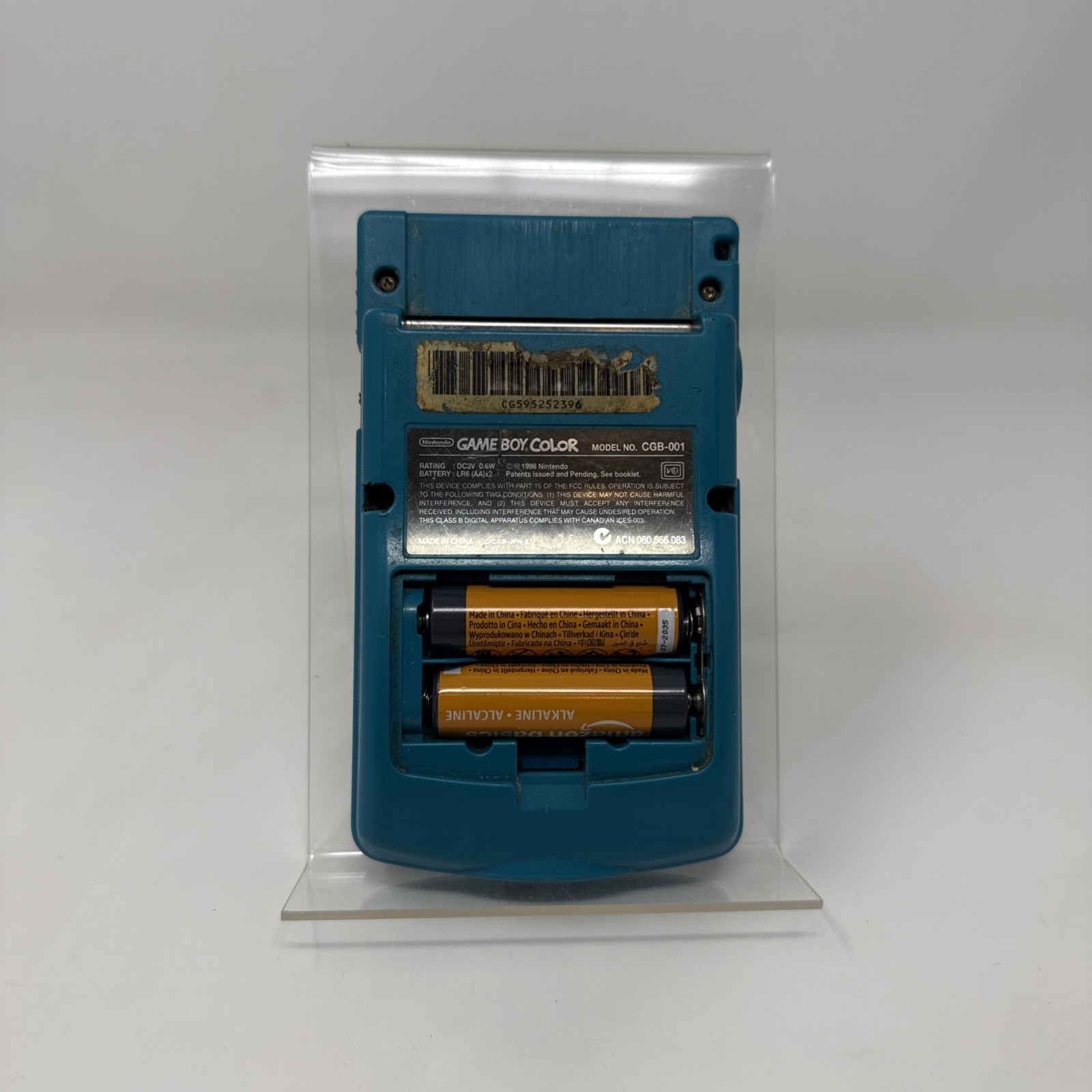 Nintendo Game Boy Color Handheld Game Console – Teal/ Tested/Authentic