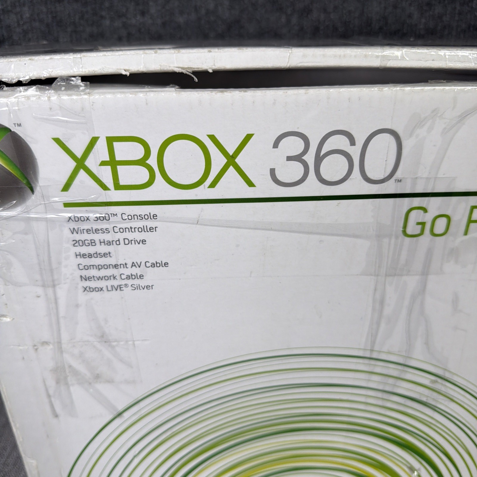 Microsoft Xbox 360 Pro 20GB Console Bundle HDMI Falcon 2007 w/ 2 Controllers