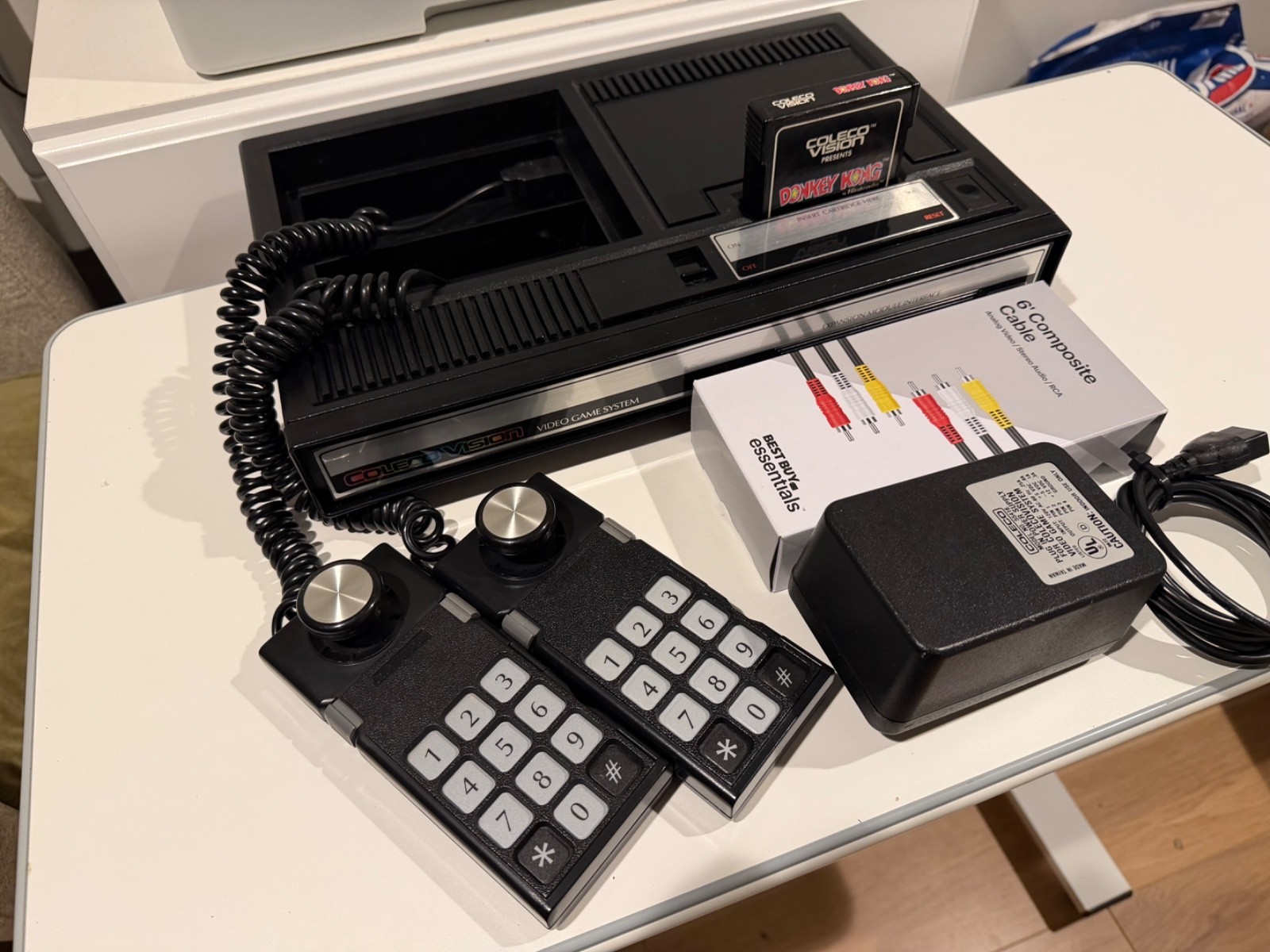 (Restored) Colecovision Coleco Console (caps, switch, RCA composite MOD, DK)#21