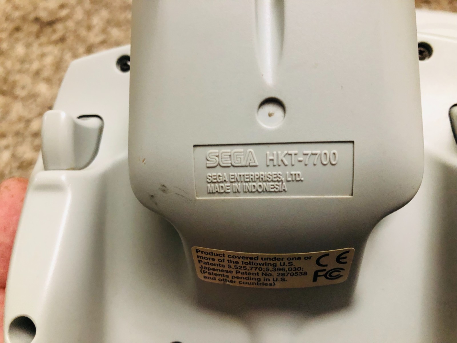 Sega Dreamcast Console System HKT-3020 With 2 Controllers & Memory Card TESTED3!