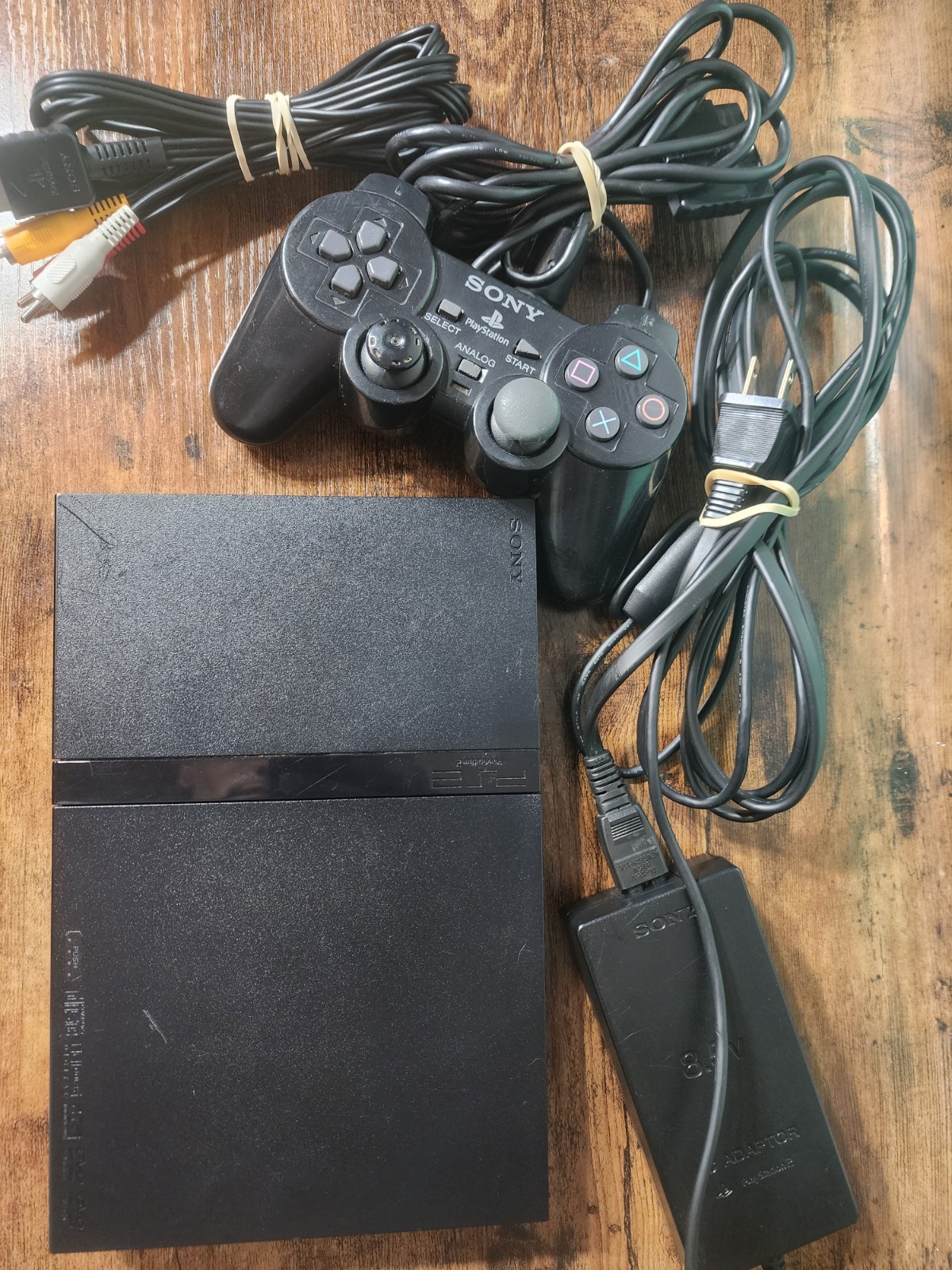 Sony PlayStation 2 Slim Console – Black TESTED