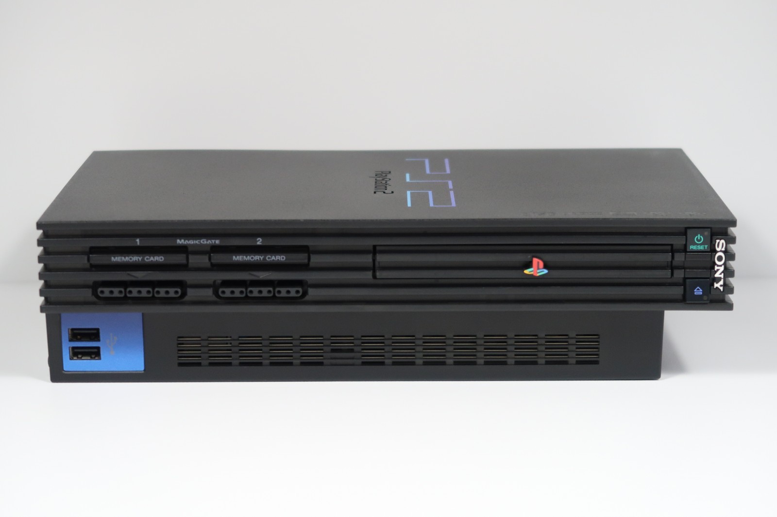 SONY PlayStation2 PS2 SCPH-50000 NB Midnight Black Console Tested F/S Fedex