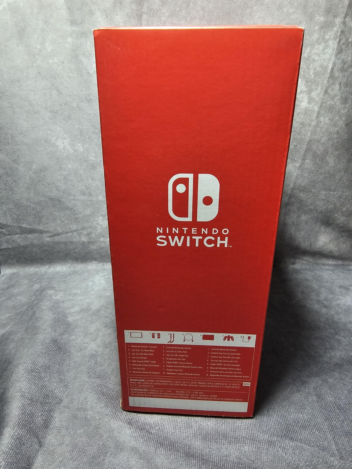Nintendo Switch OLED Model HEG-001 Console – 64GB – Black + Case + Game Bundle