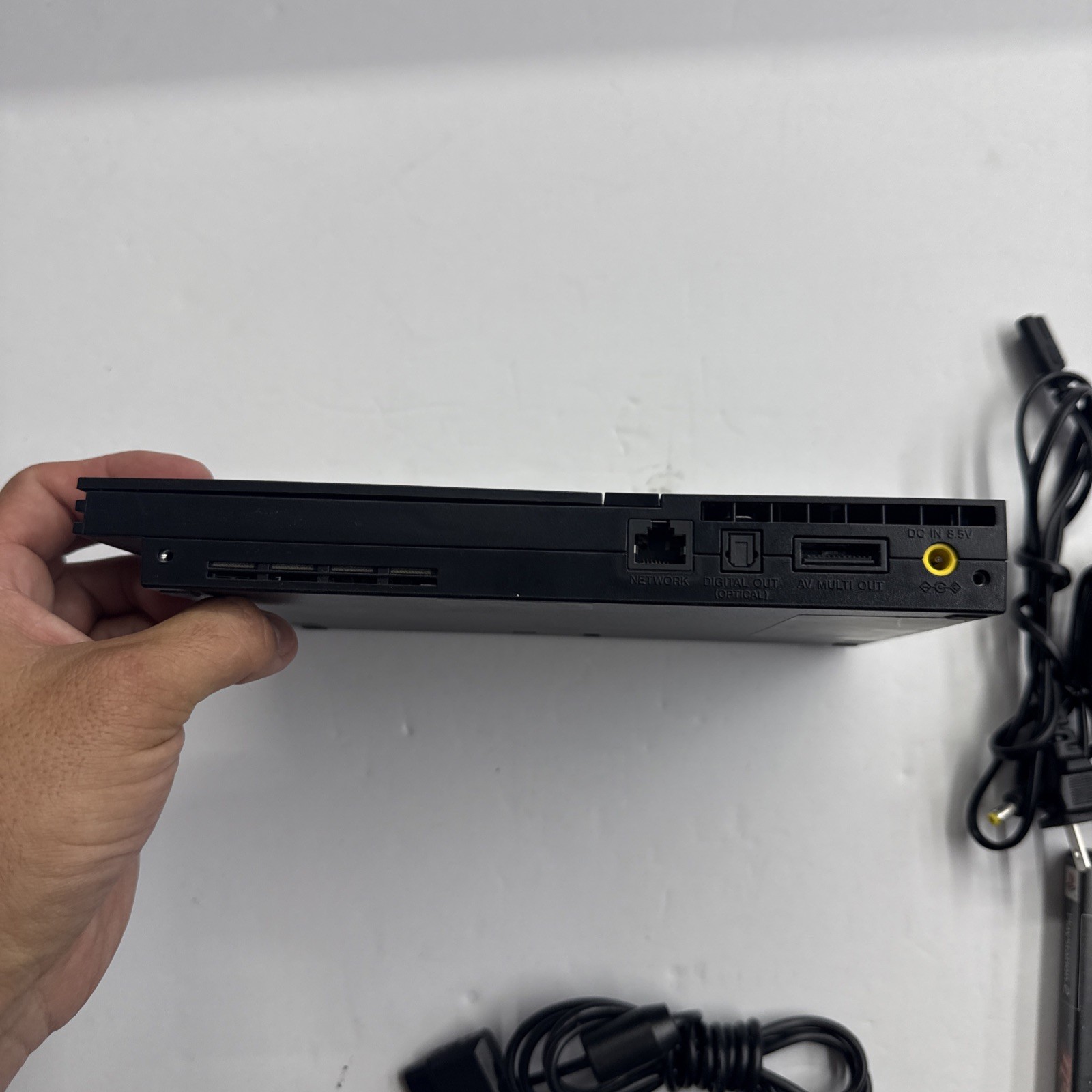 Ps2 – Sony PlayStation 2 Slim Console – Black W/ Game & Controller Tested #2944