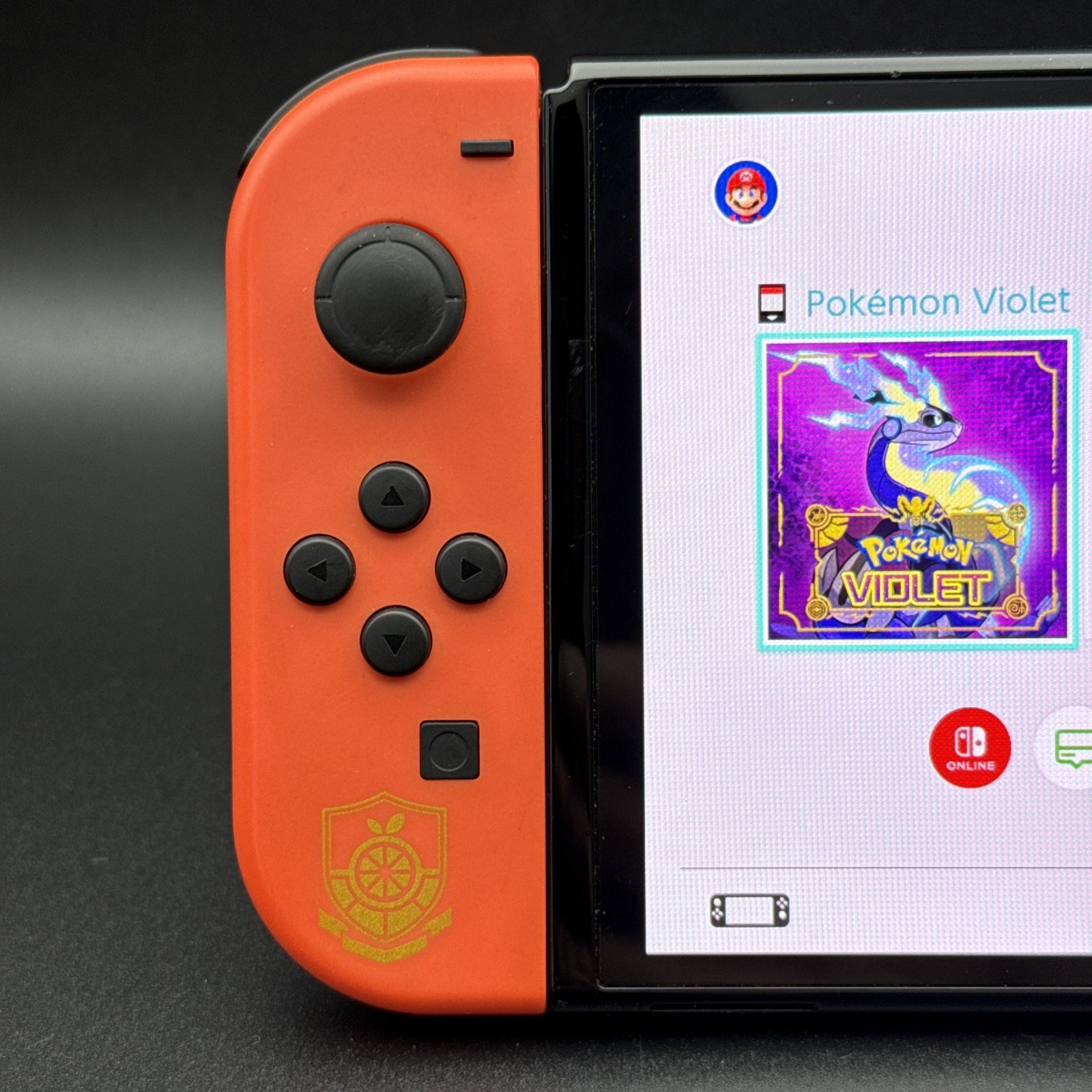 Nintendo Switch OLED Pokemon Scarlet & Violet Edition Console W/ Violet Game