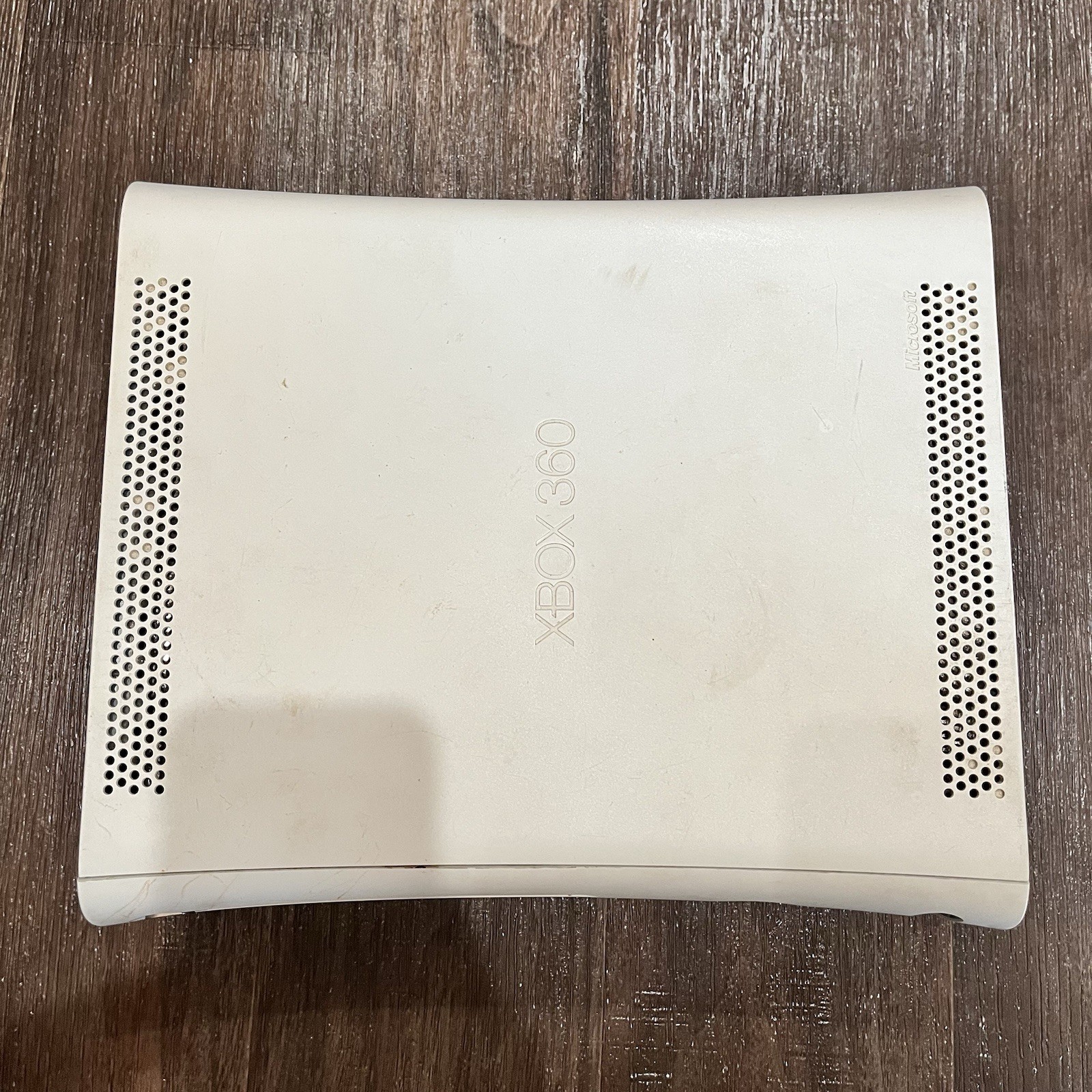 Microsoft Xbox 360 White Console Only FOR PARTS OR Repair As Is