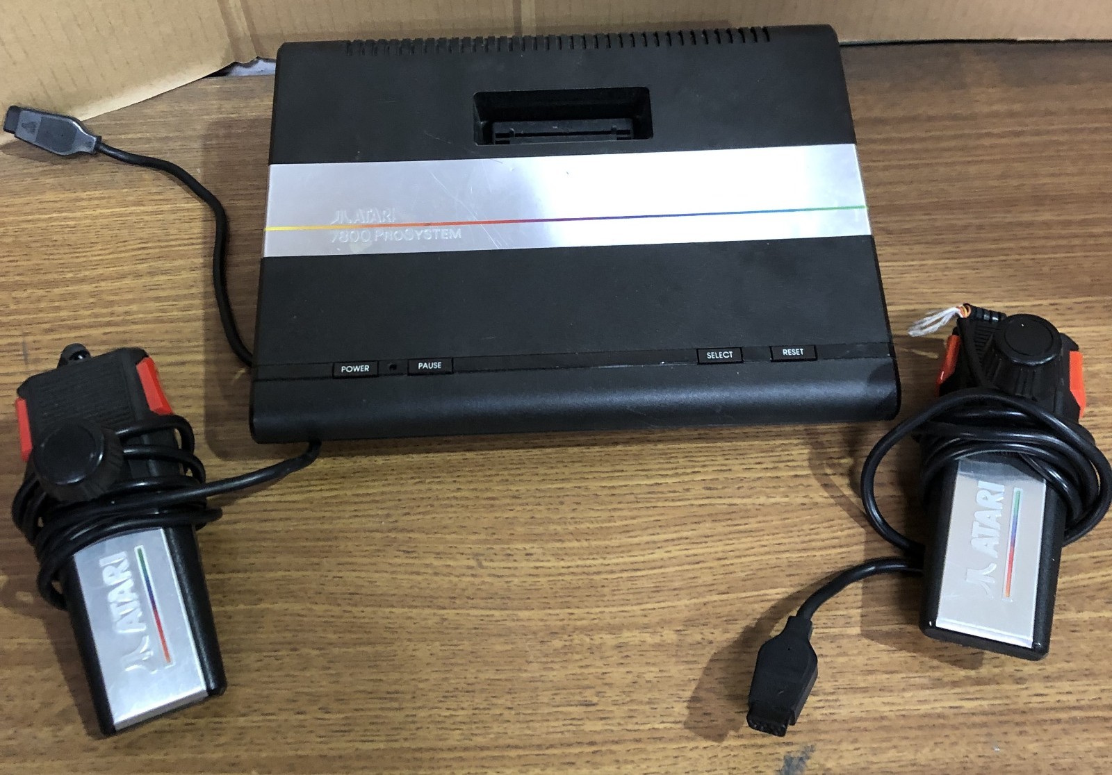 Atari 7800 Prosystem Console Bundle – PARTS