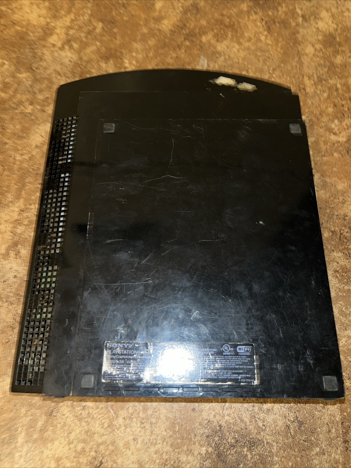 Sony PlayStation 3 PS3 Cechk01 Fat Console Only ( UNTESTED PARTS OR REPAIR)